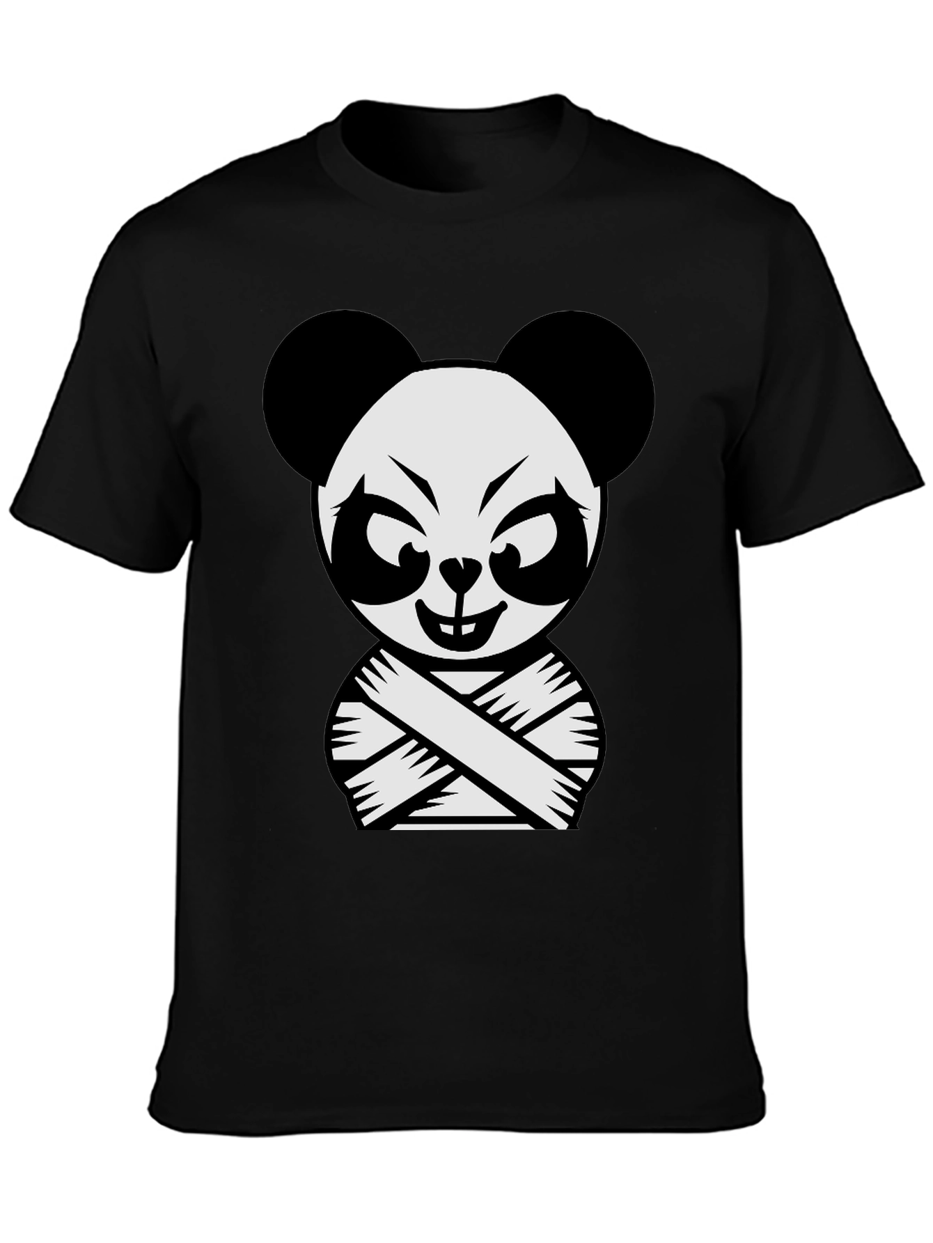 Crazy Panda Graphic T-Shirt
