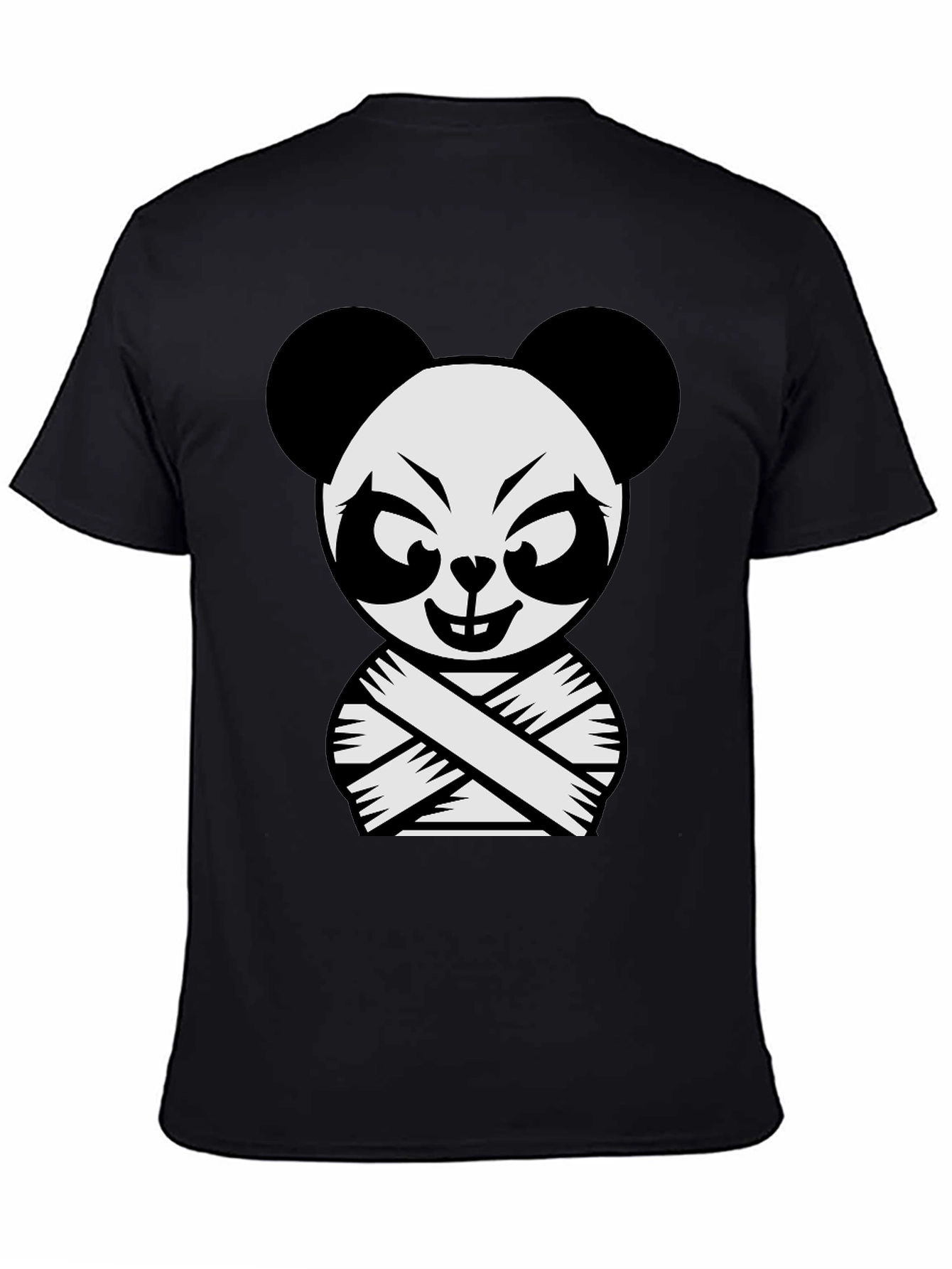 Crazy Panda Graphic T-Shirt