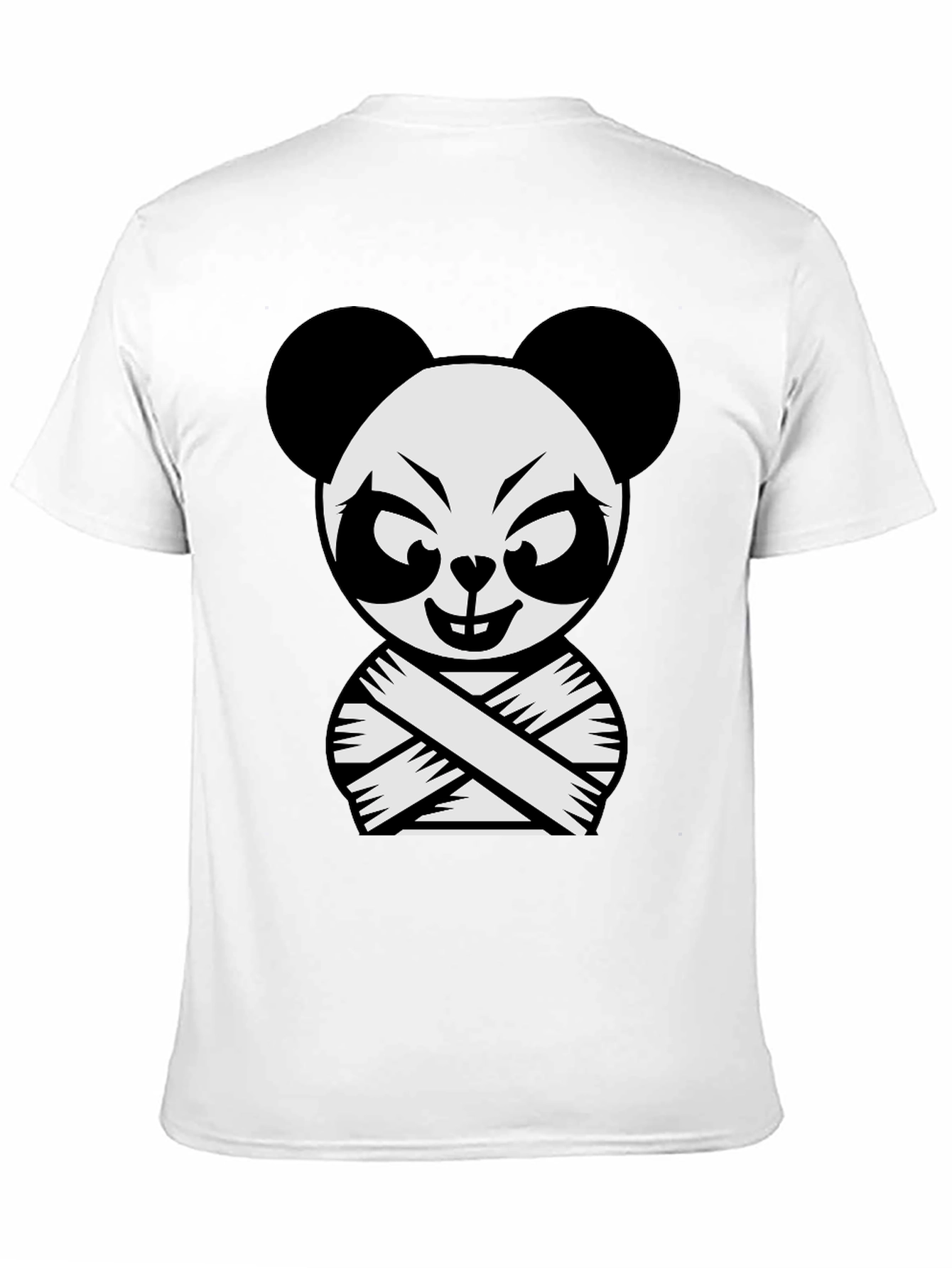Crazy Panda Graphic T-Shirt