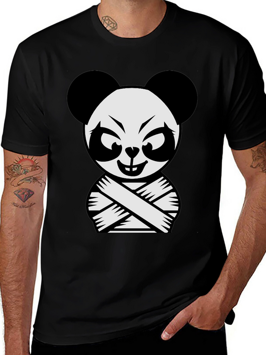 Crazy Panda Graphic T-Shirt