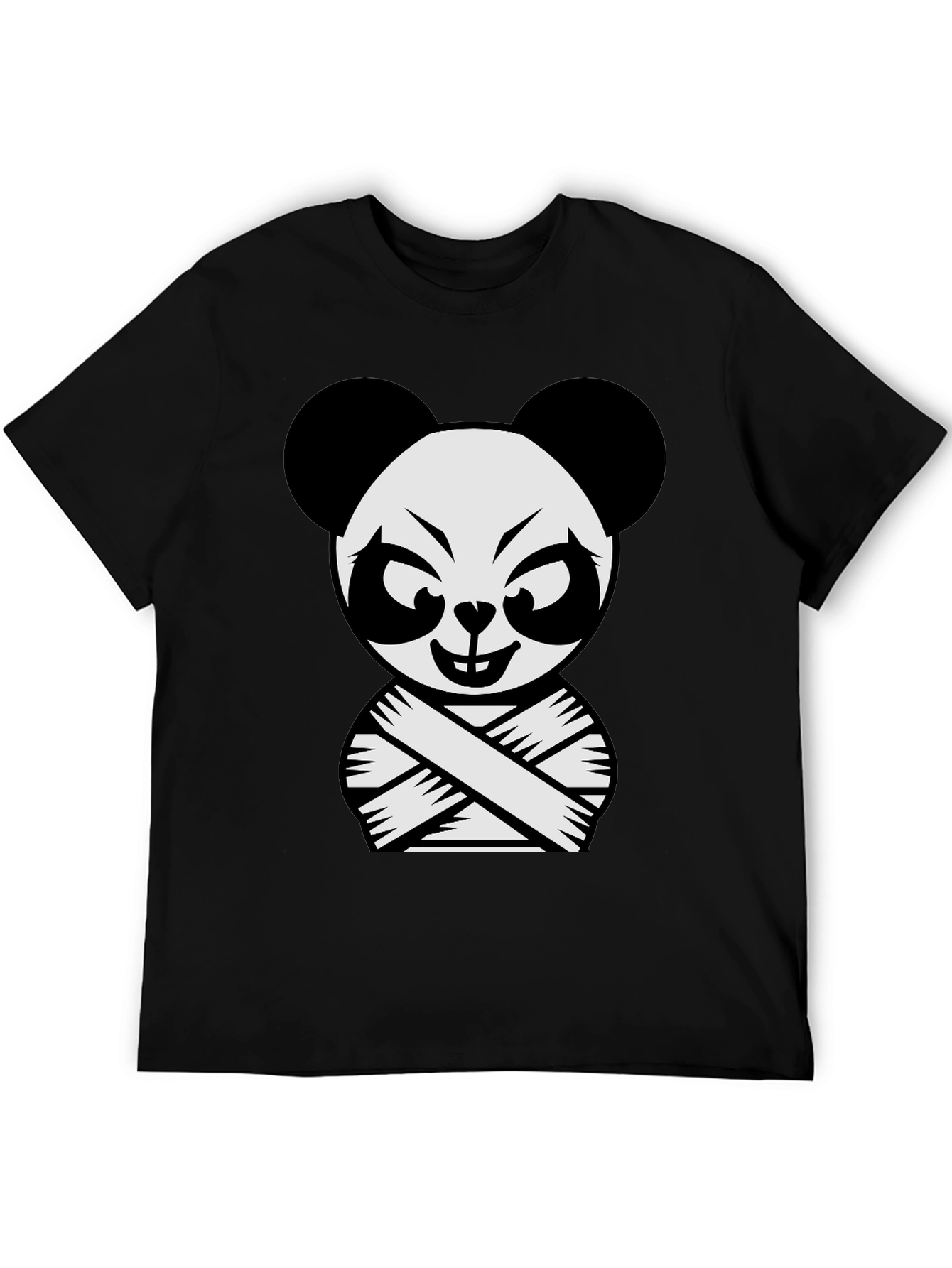 Crazy Panda Graphic T-Shirt