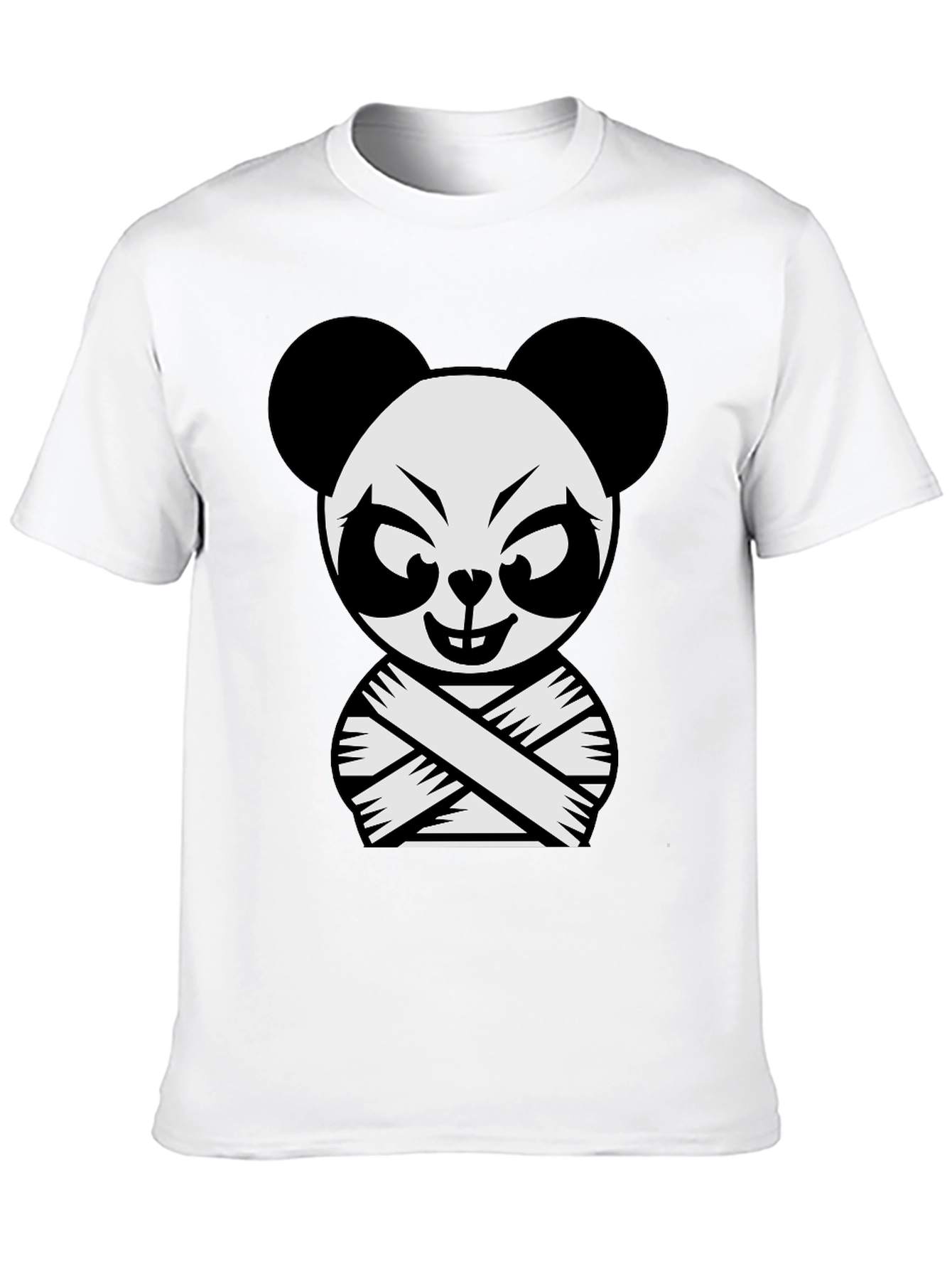 Crazy Panda Graphic T-Shirt