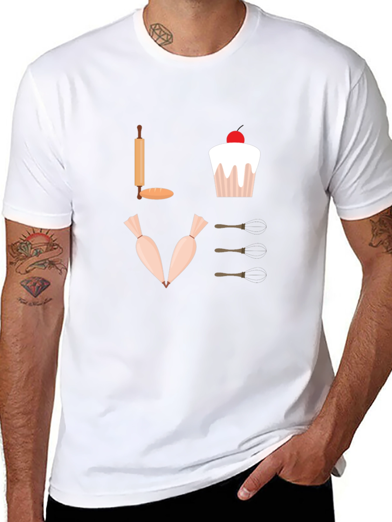 Bakers Love Graphic T-Shirt