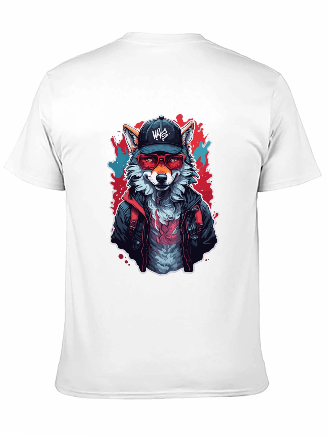 Urban Fox Graphic Tee - Cool Animal Design