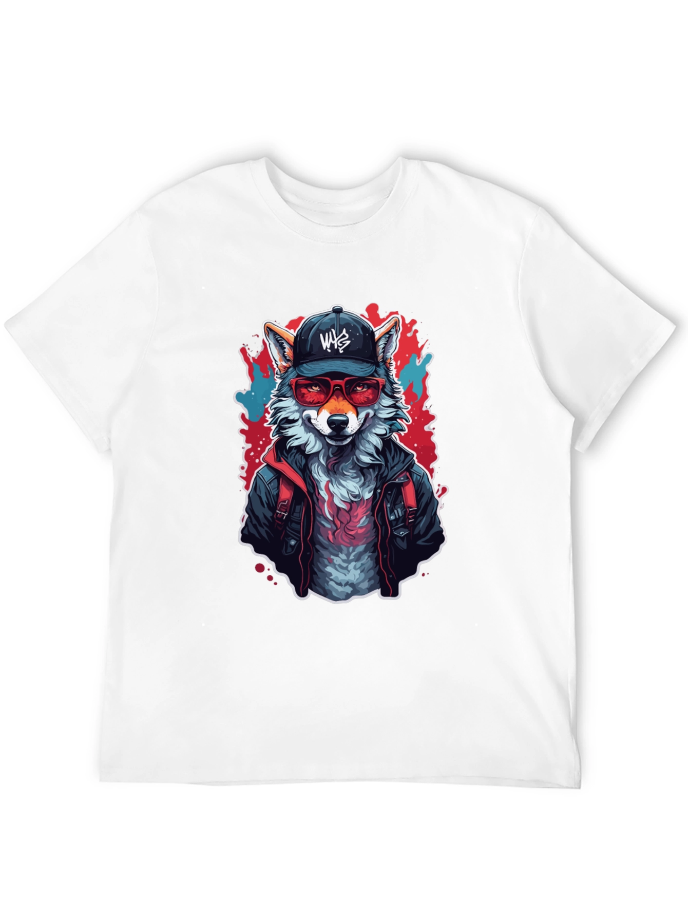 Urban Fox Graphic Tee - Cool Animal Design