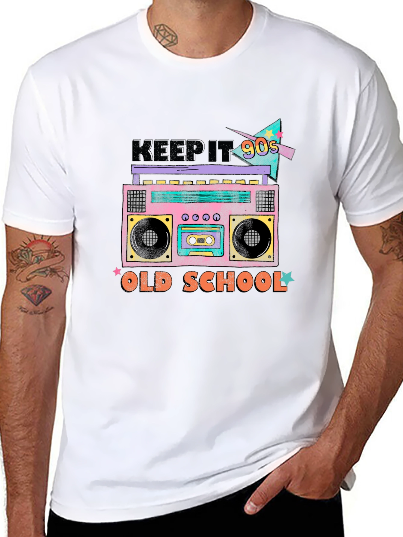 Keep It 90s Old School Graphic Tee