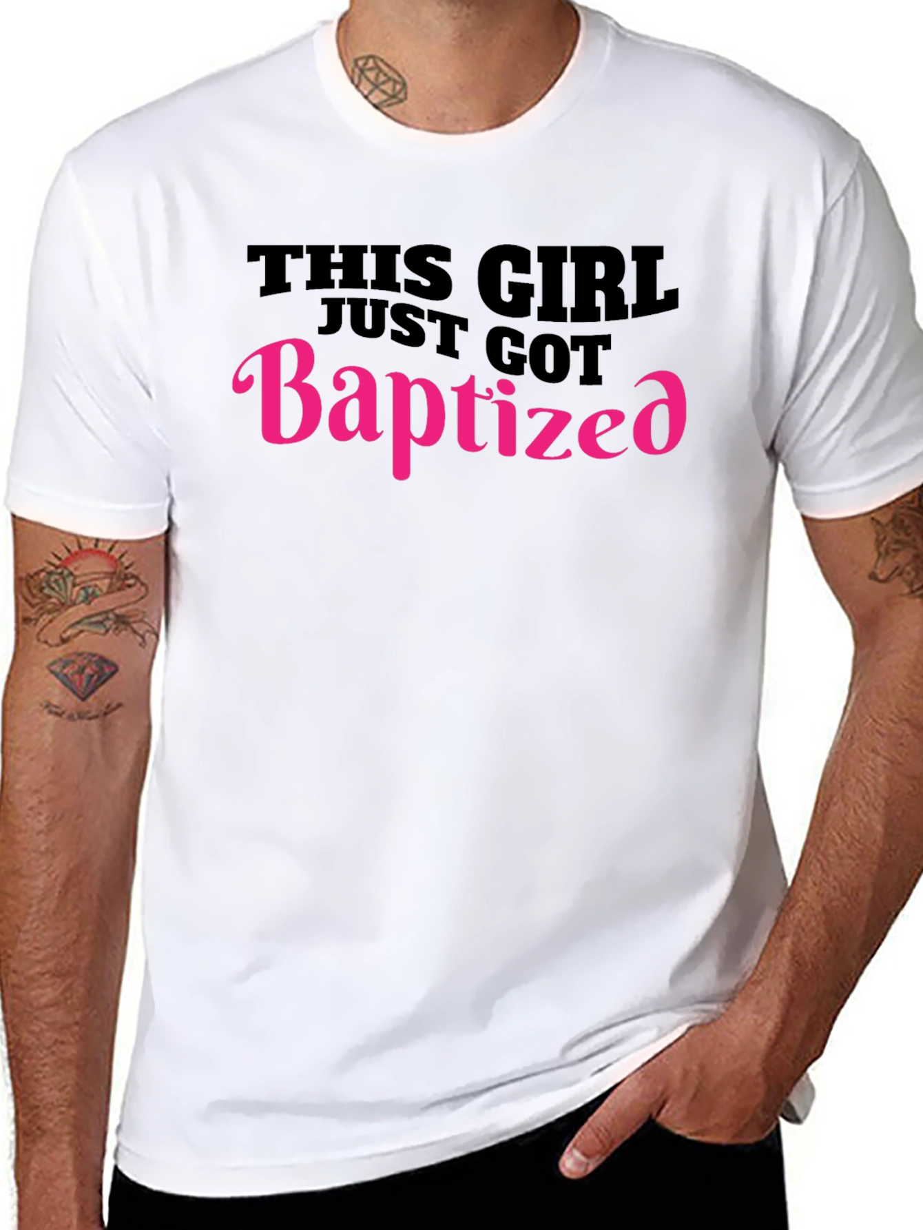 Baptized Girl T-Shirt - Celebrate Faith!