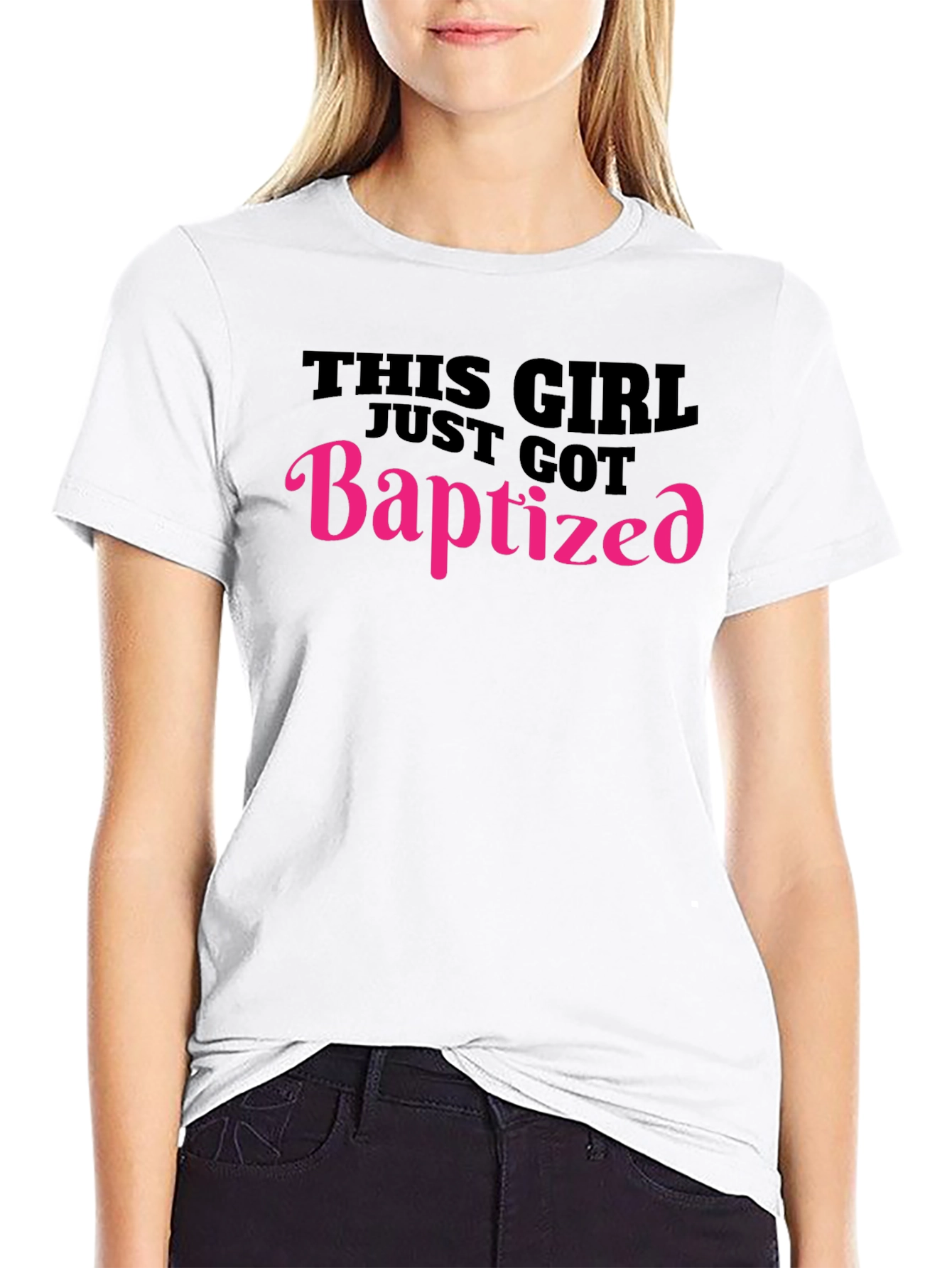 Baptized Girl T-Shirt - Celebrate Faith!