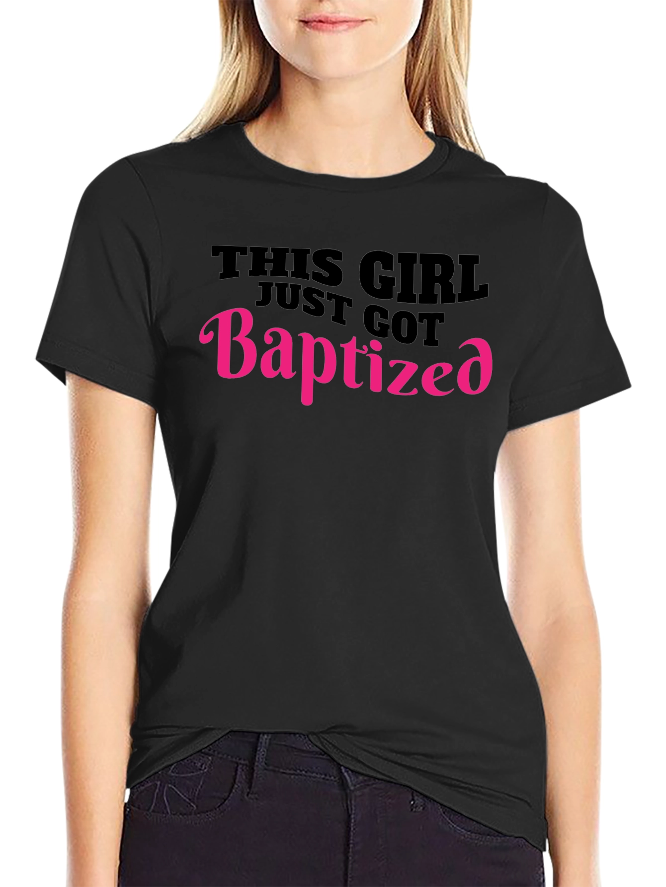 Baptized Girl T-Shirt - Celebrate Faith!