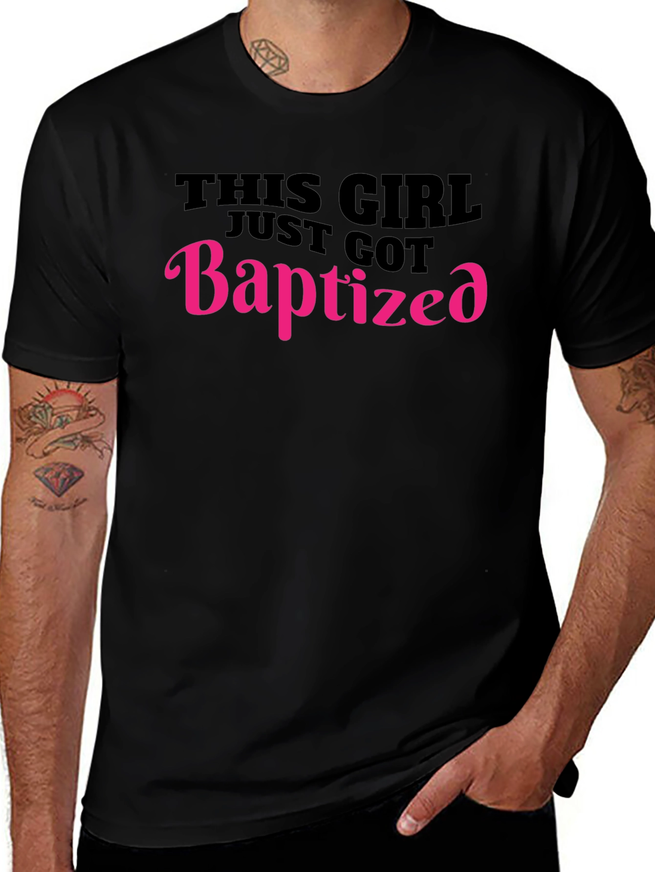 Baptized Girl T-Shirt - Celebrate Faith!
