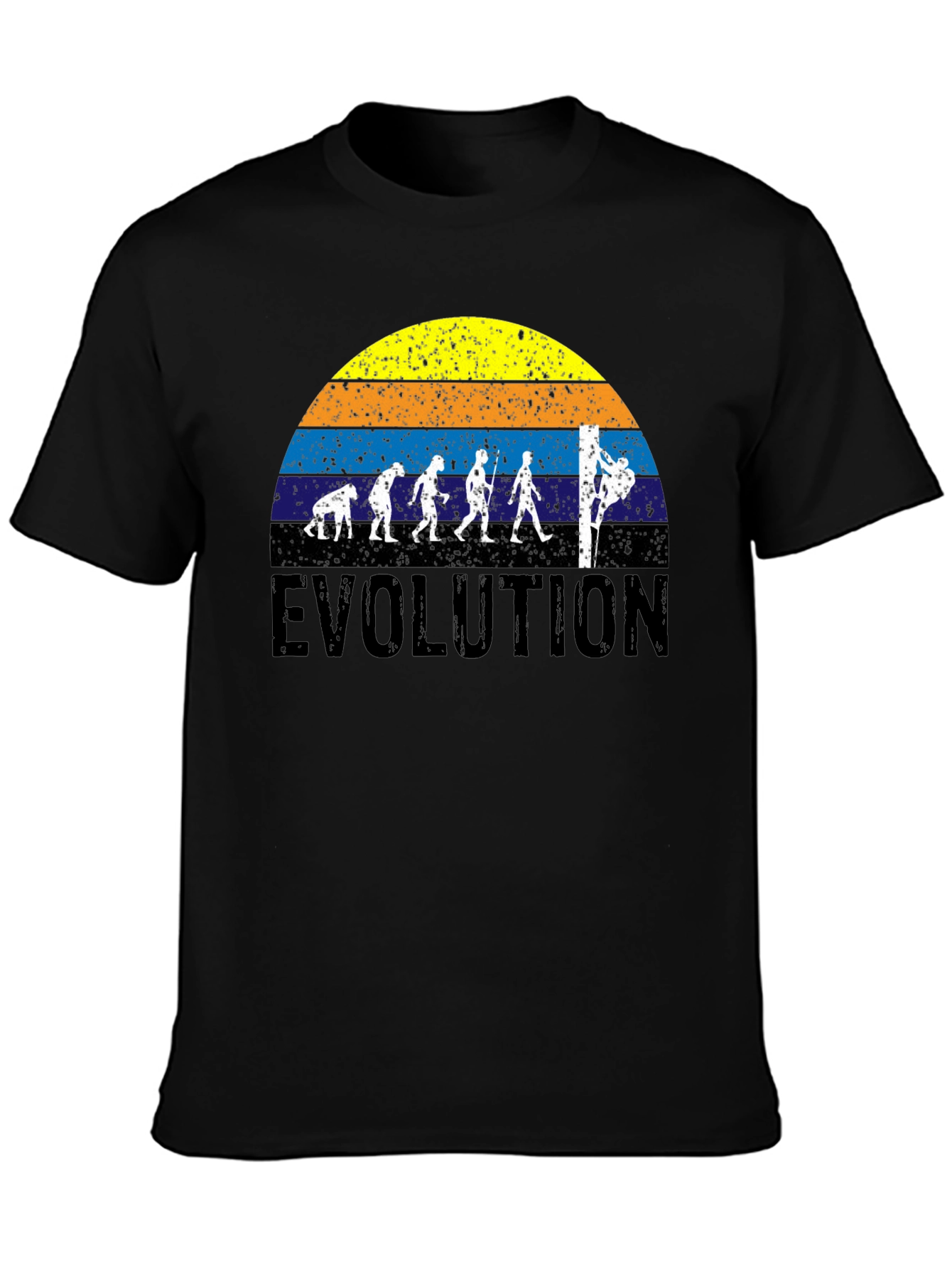 Evolution of Rock Climbing T-Shirt