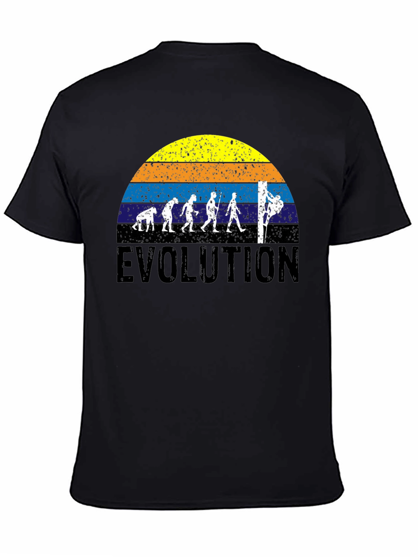 Evolution of Rock Climbing T-Shirt