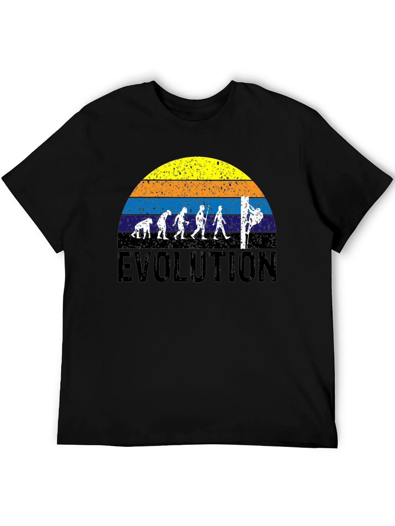 Evolution of Rock Climbing T-Shirt