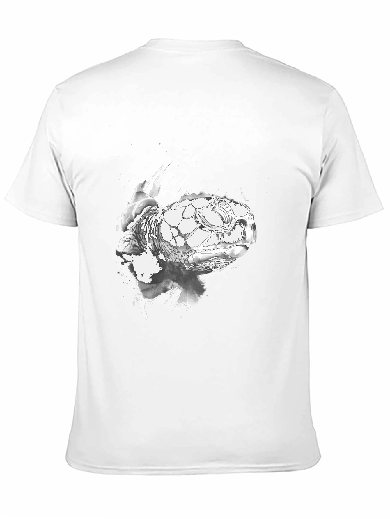 Turtle Graphic Black T-Shirt - Unique Design