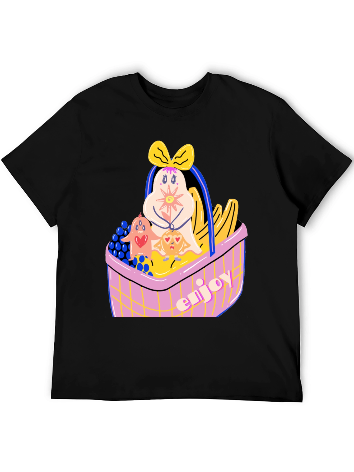 Fun Fruit Basket Graphic Tee