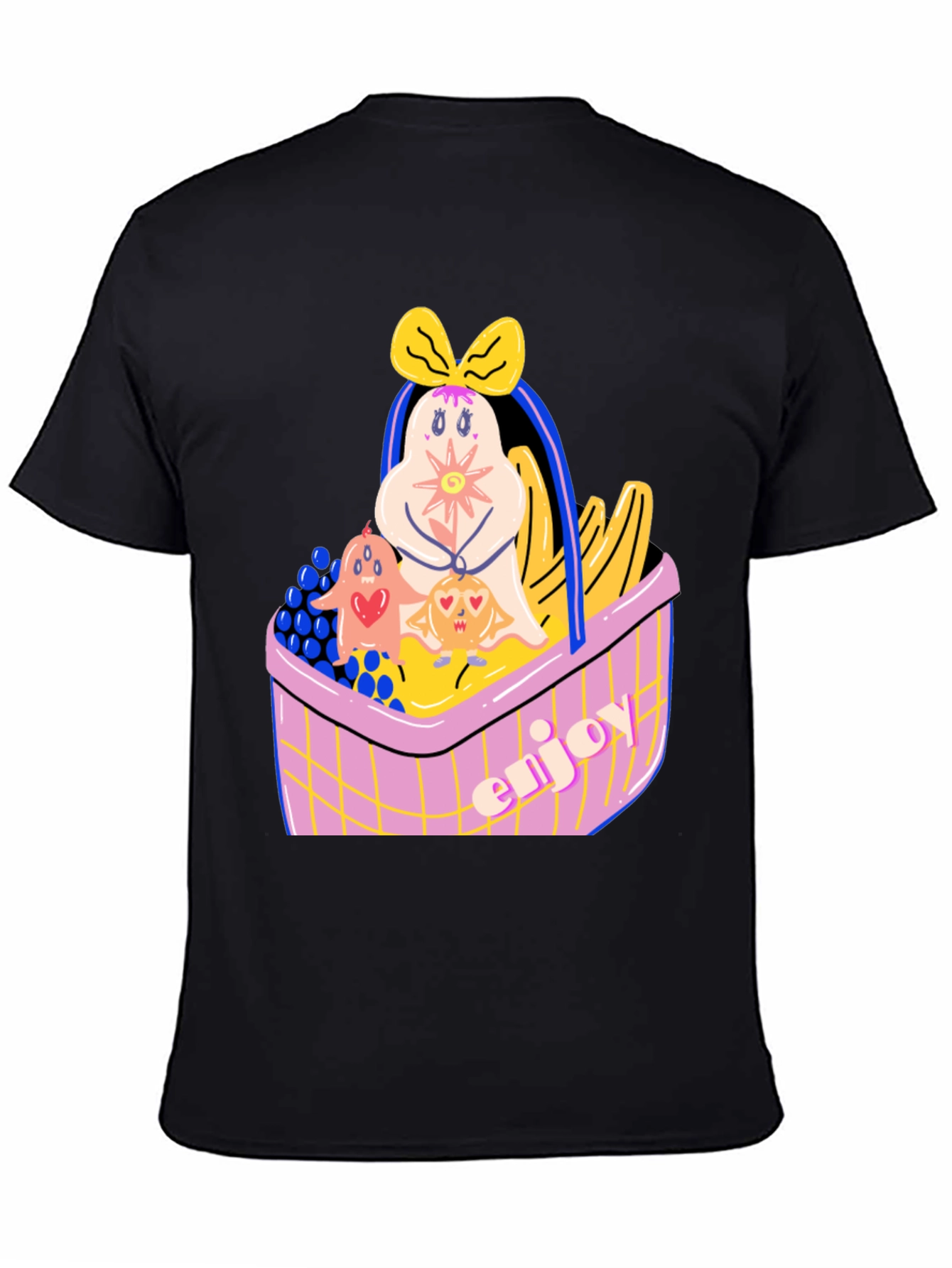 Fun Fruit Basket Graphic Tee