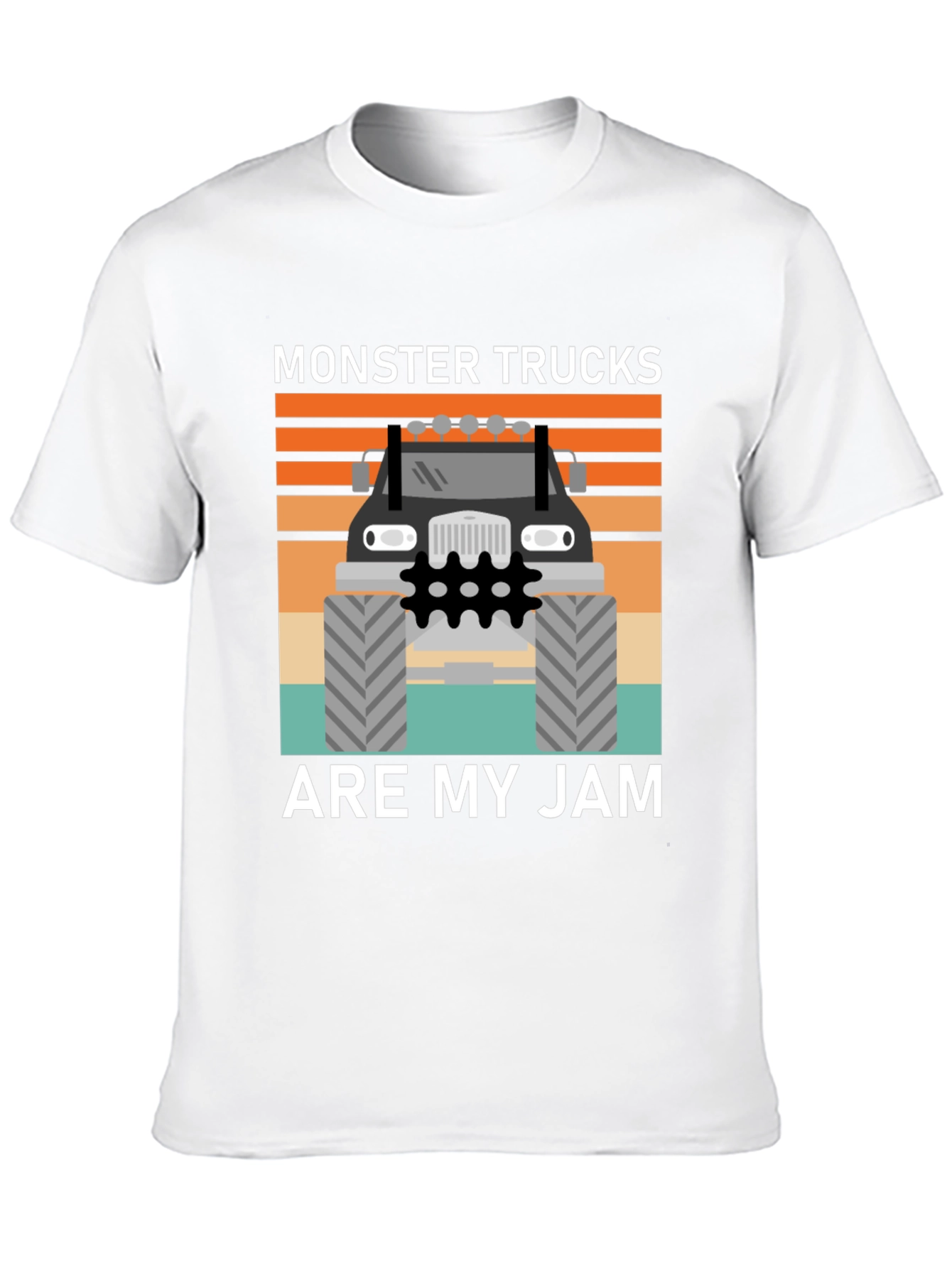 Monster Trucks Are My Jam Graphic T-Shirt