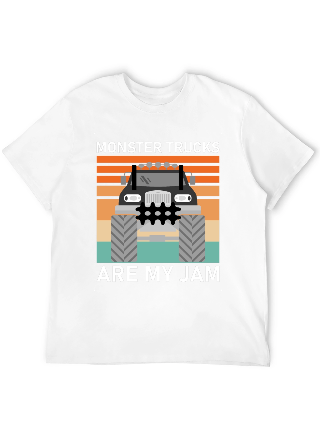 Monster Trucks Are My Jam Graphic T-Shirt