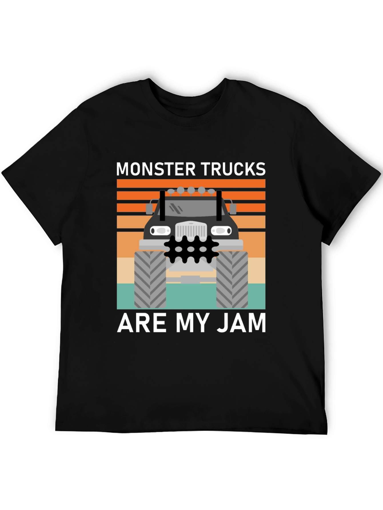 Monster Trucks Are My Jam Graphic T-Shirt