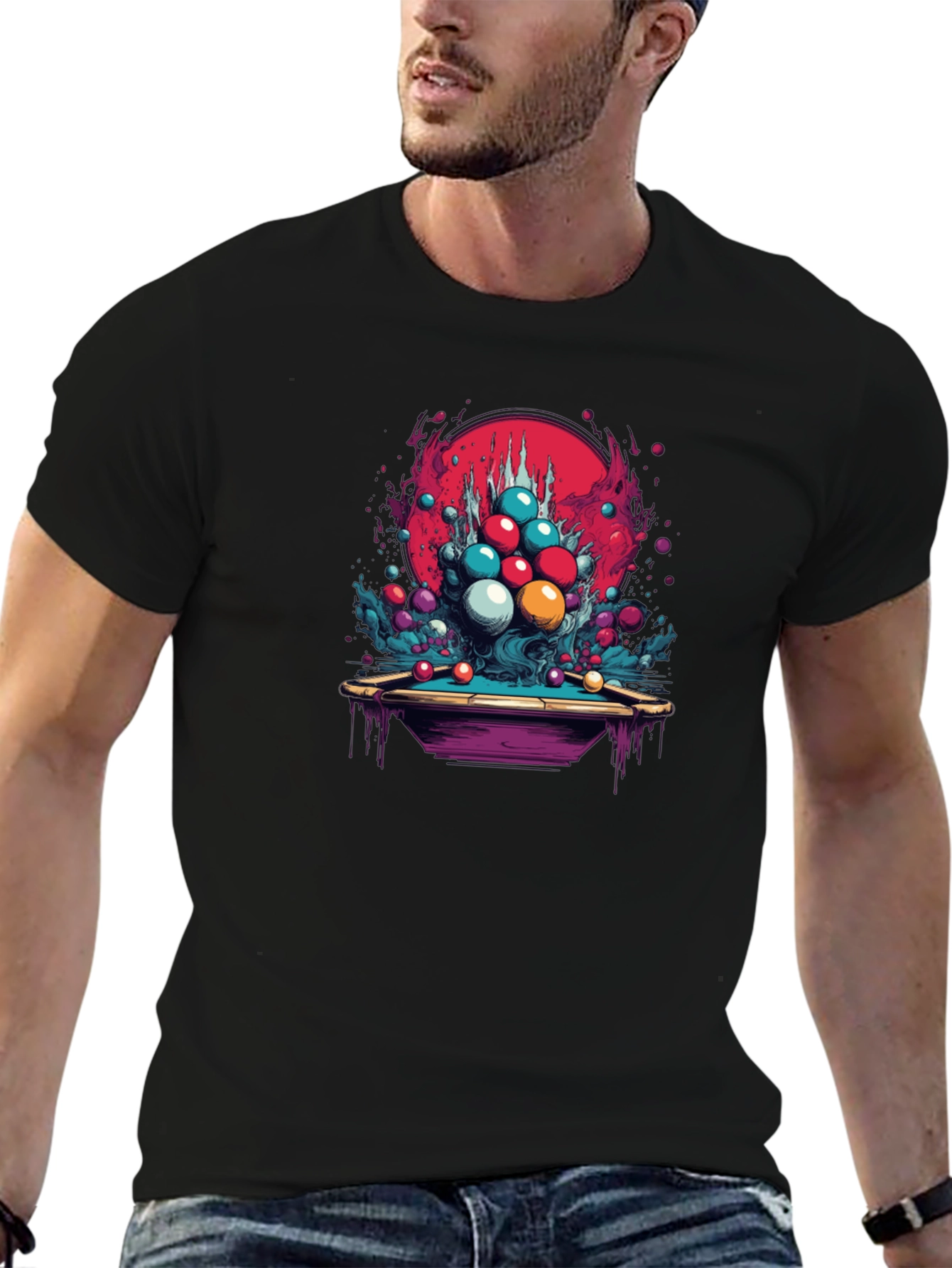 Mystic Billiards Graphic Tee