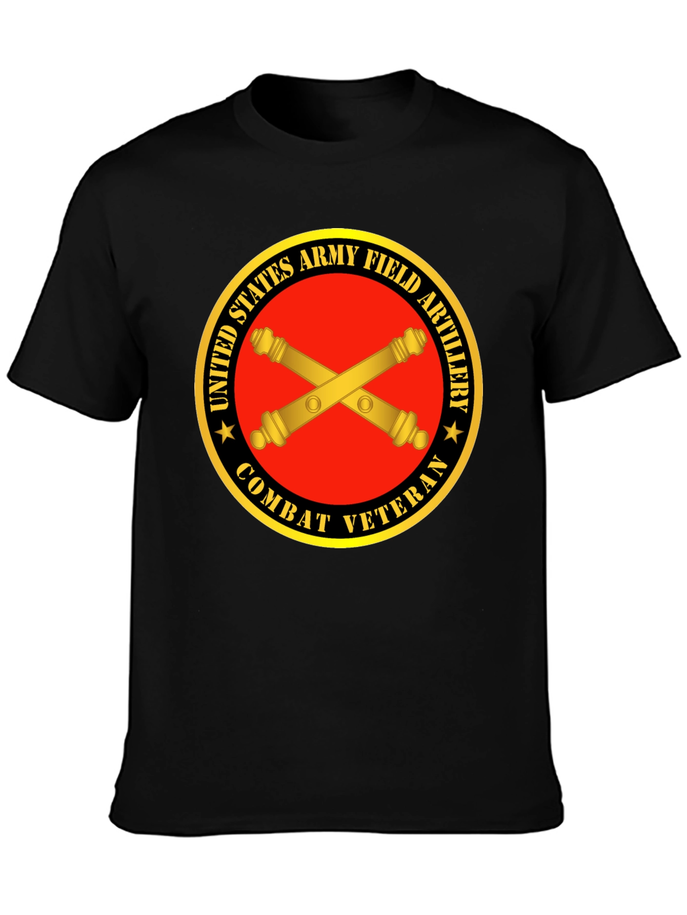 US Army Field Artillery Combat Veteran T-Shirt