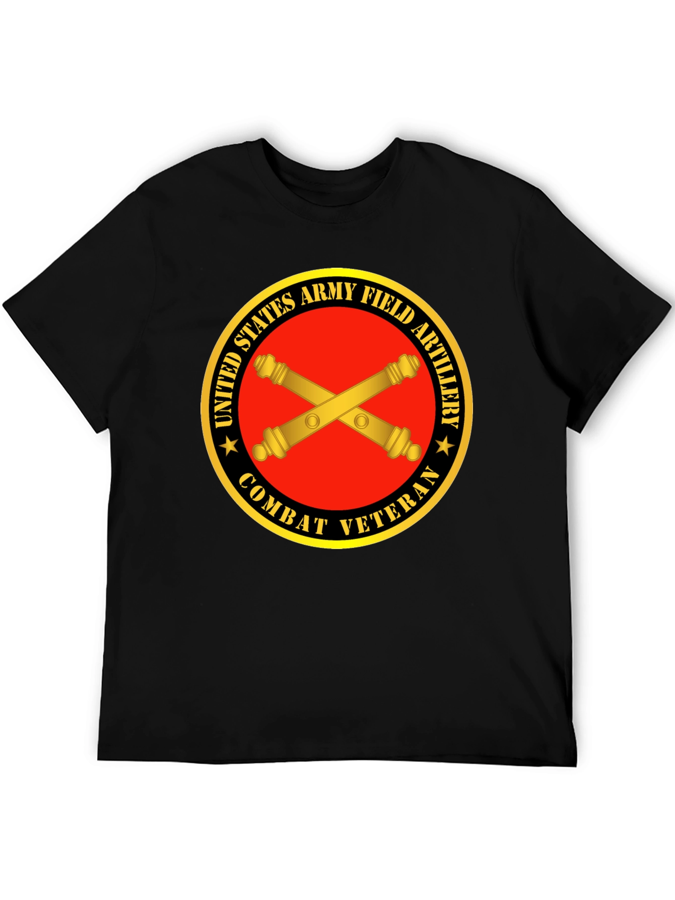 US Army Field Artillery Combat Veteran T-Shirt