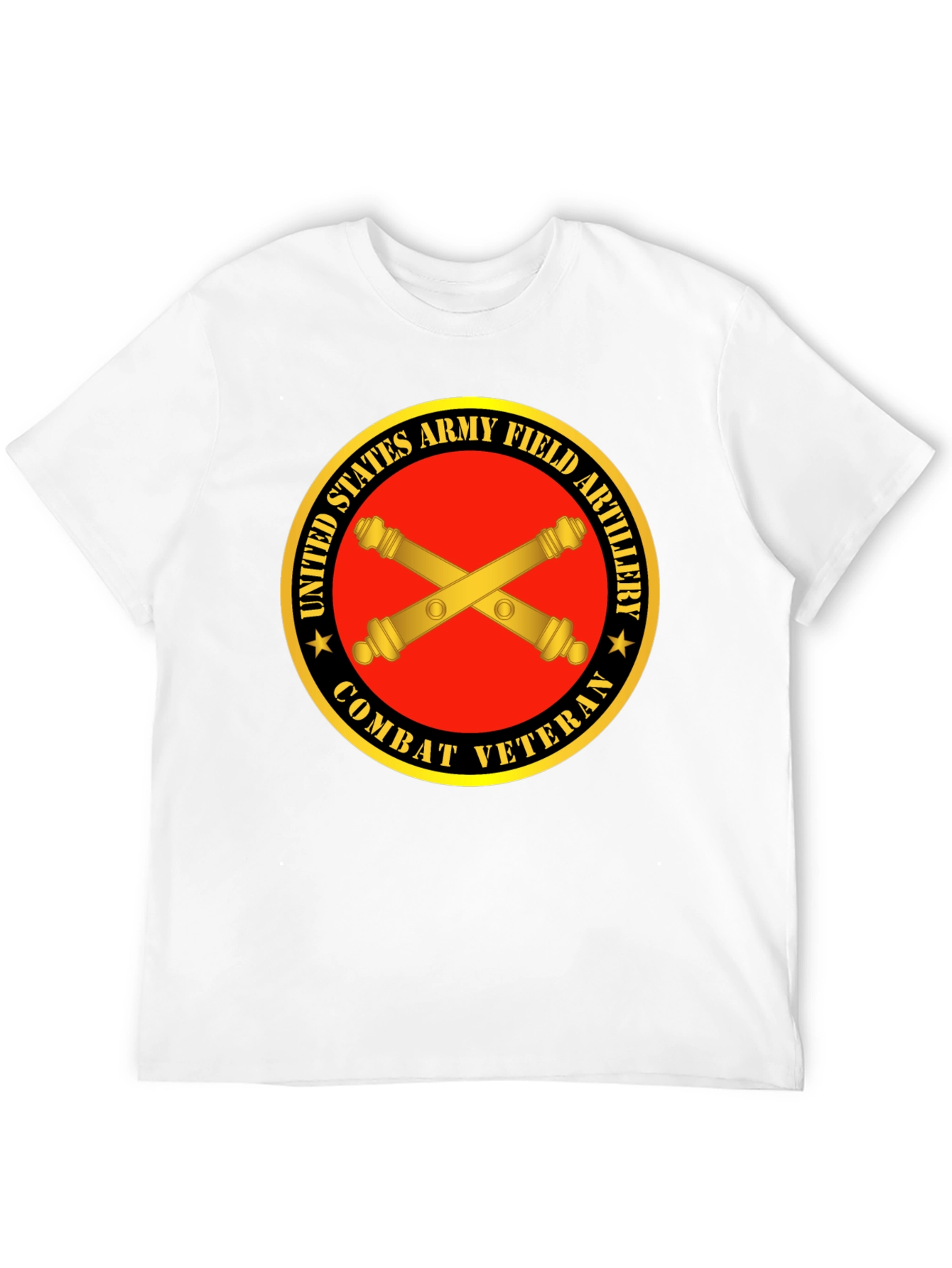 US Army Field Artillery Combat Veteran T-Shirt