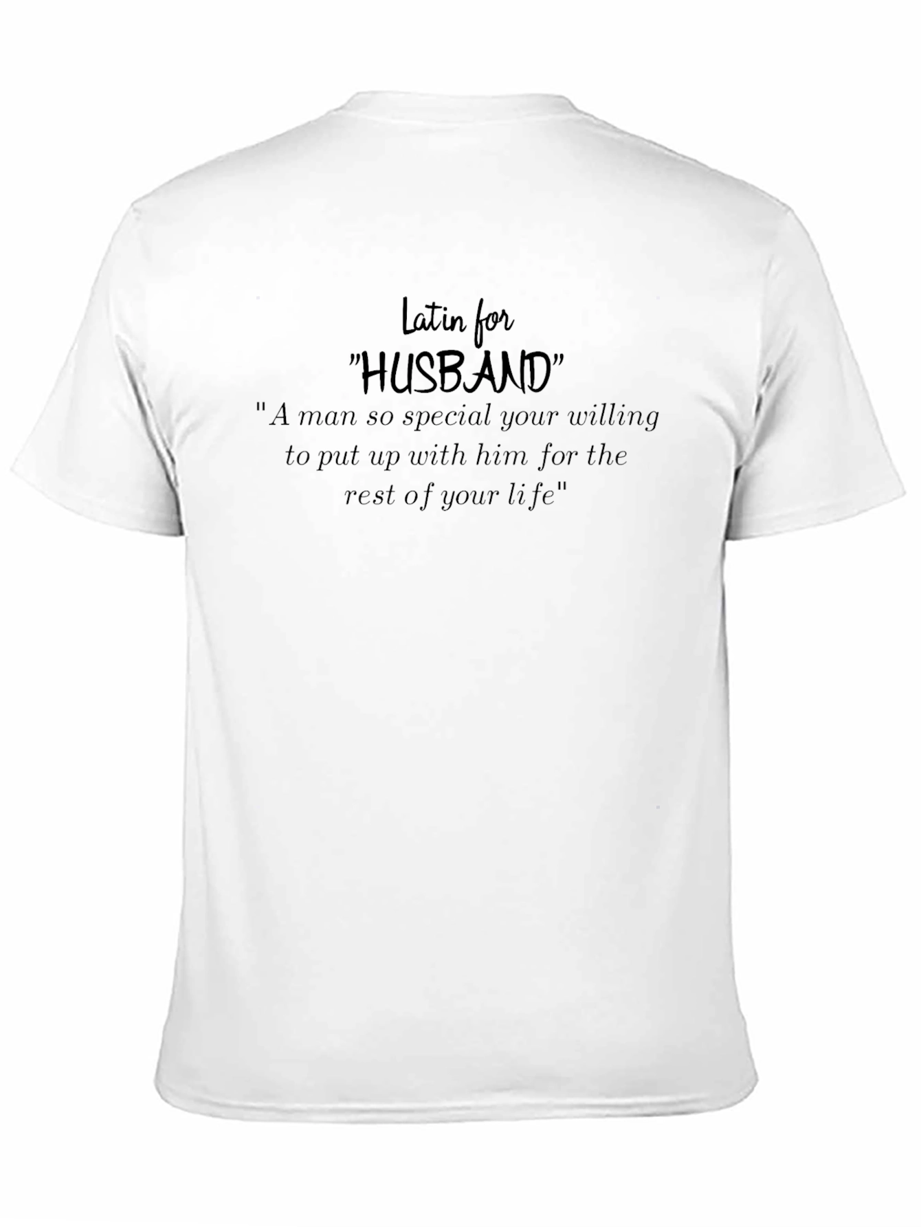 Husband Definition T-Shirt: A Special Man