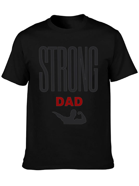 Strong Dad Graphic Tee - Black
