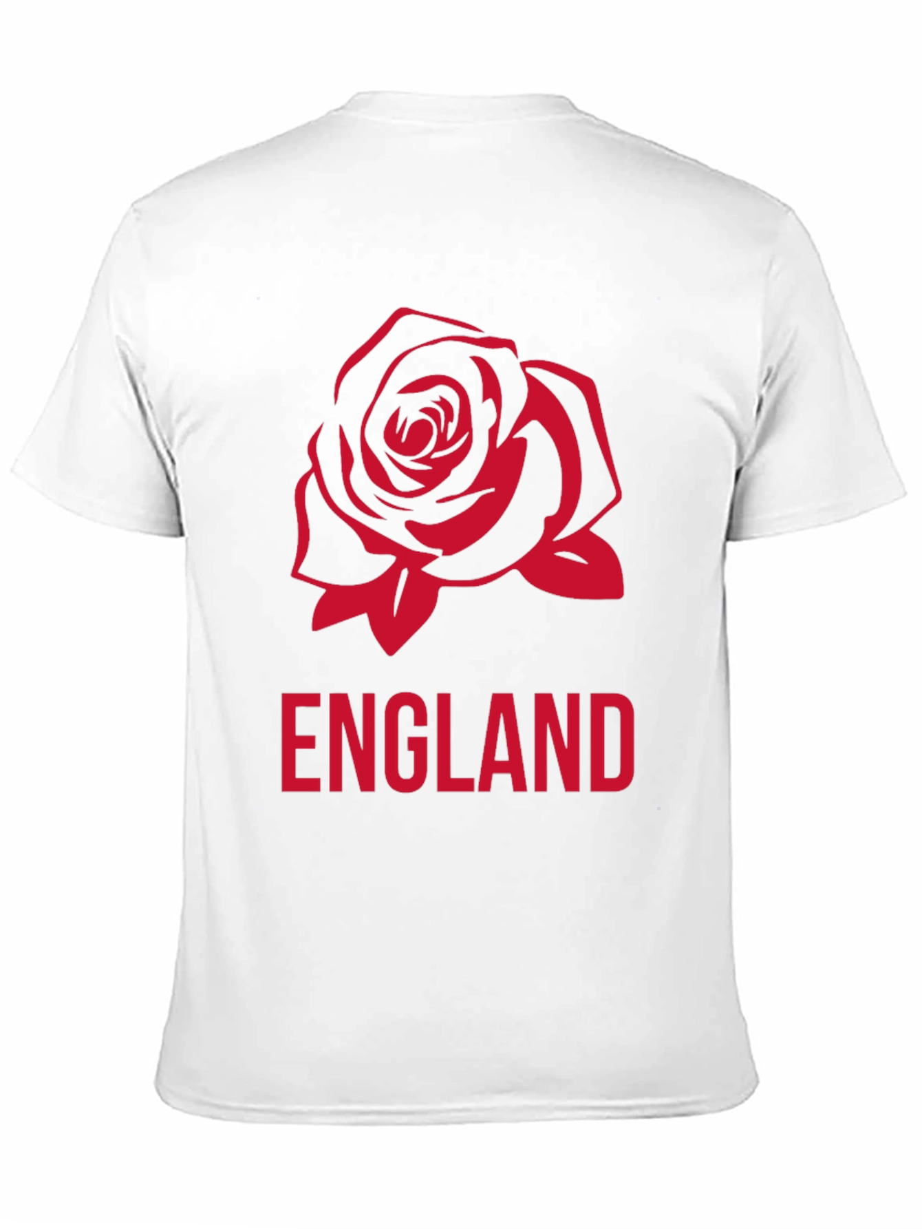 England Rose Graphic Tee - Classic Black T-Shirt