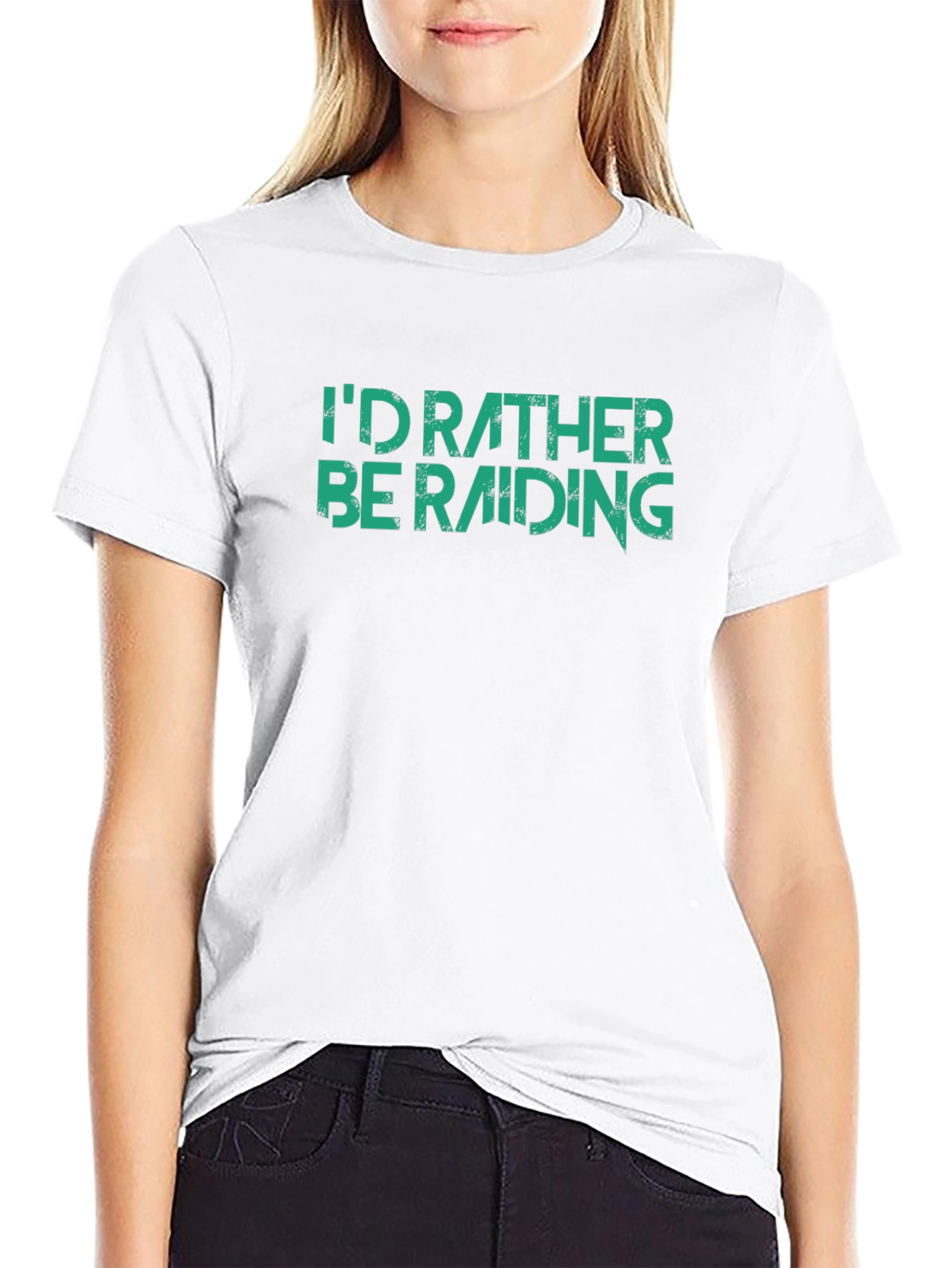 Id Rather Be Raiding T-Shirt