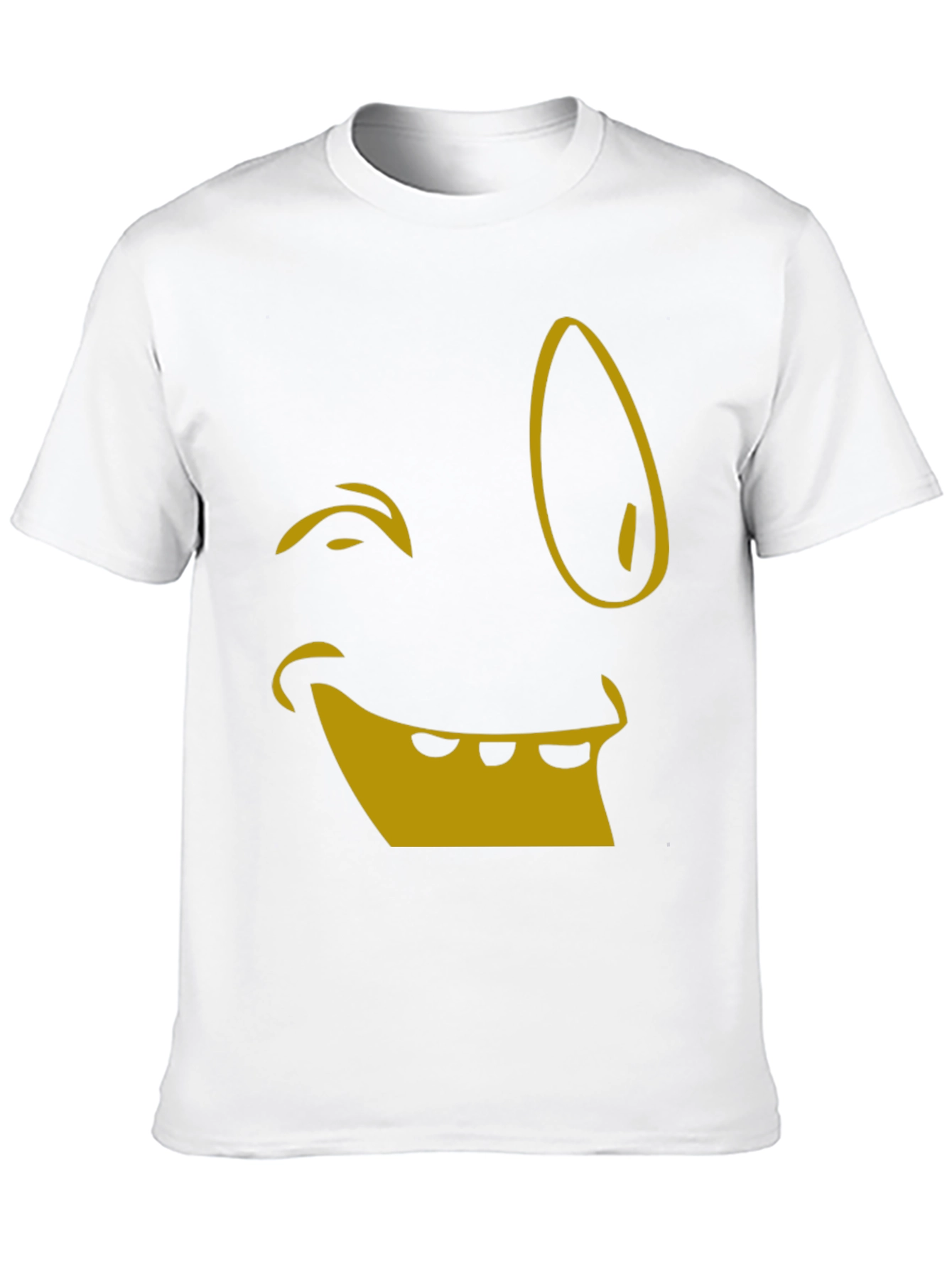 Funny Face Graphic Tee - Black