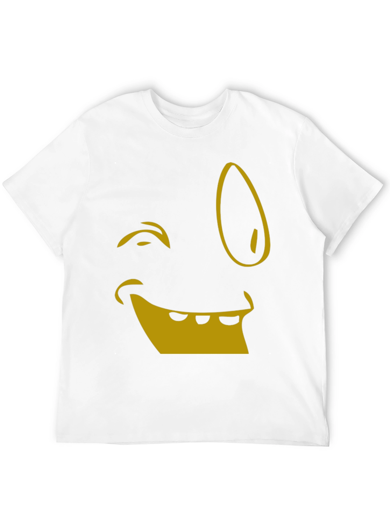 Funny Face Graphic Tee - Black