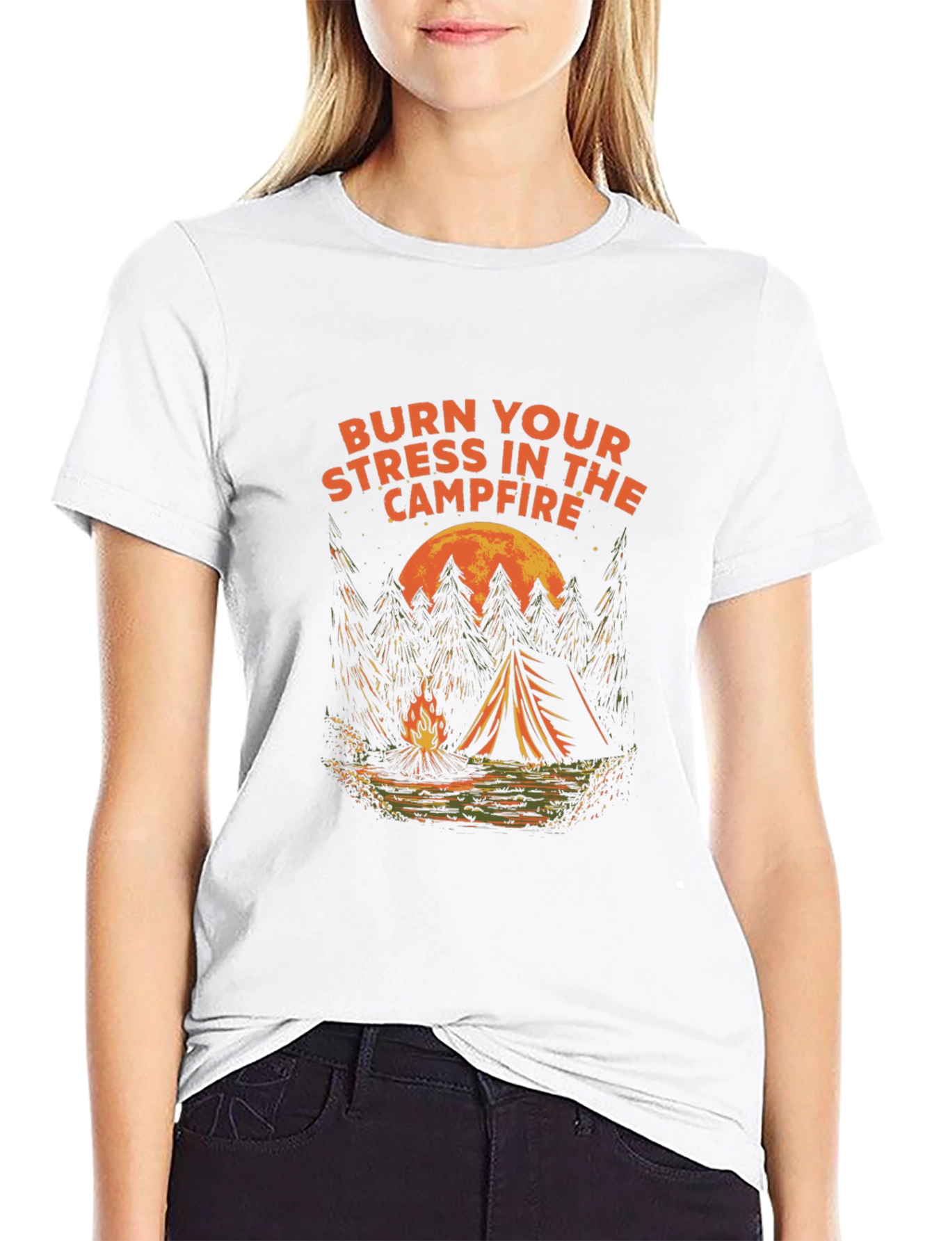 Campfire Stress Relief T-Shirt