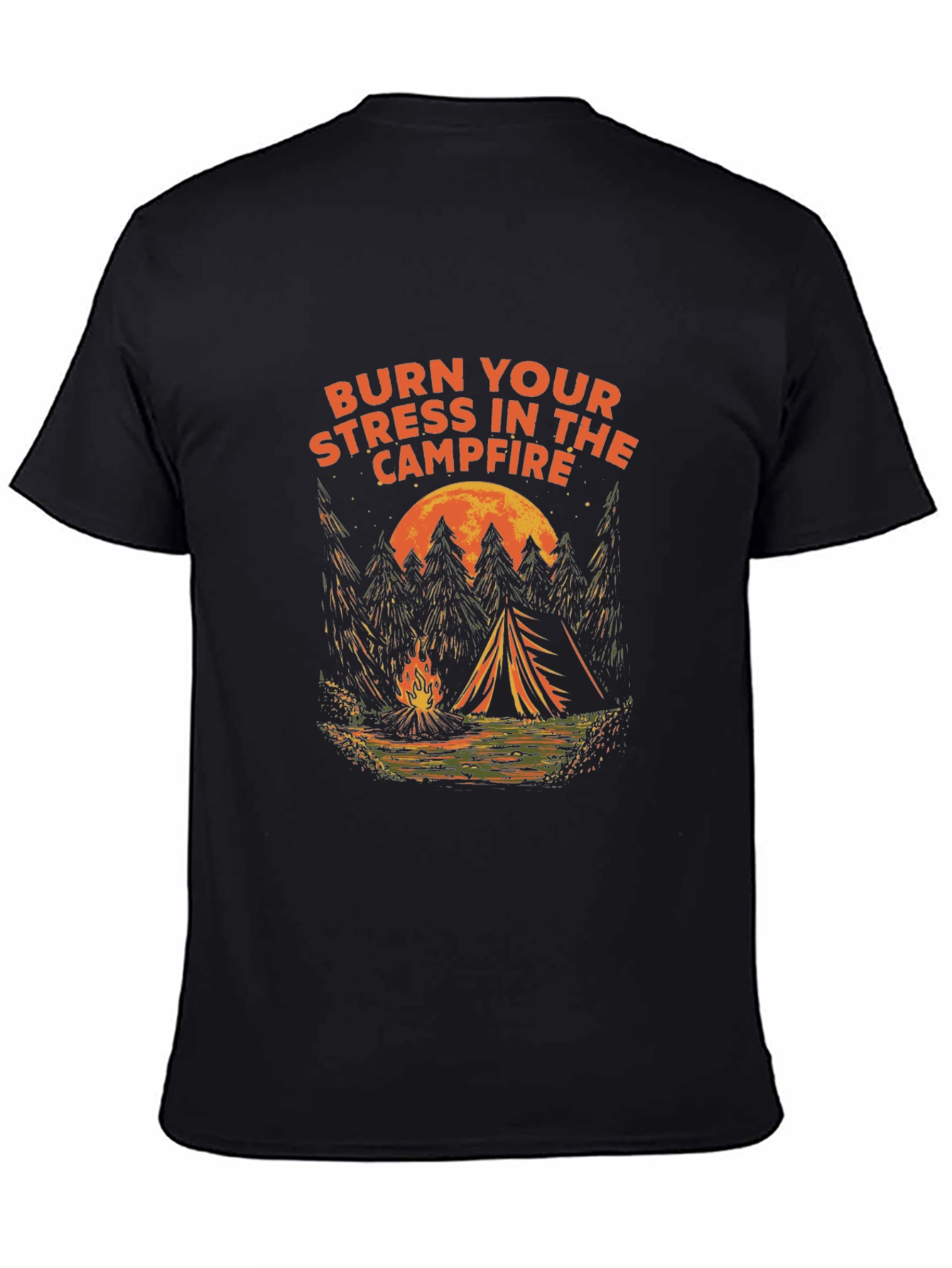 Campfire Stress Relief T-Shirt