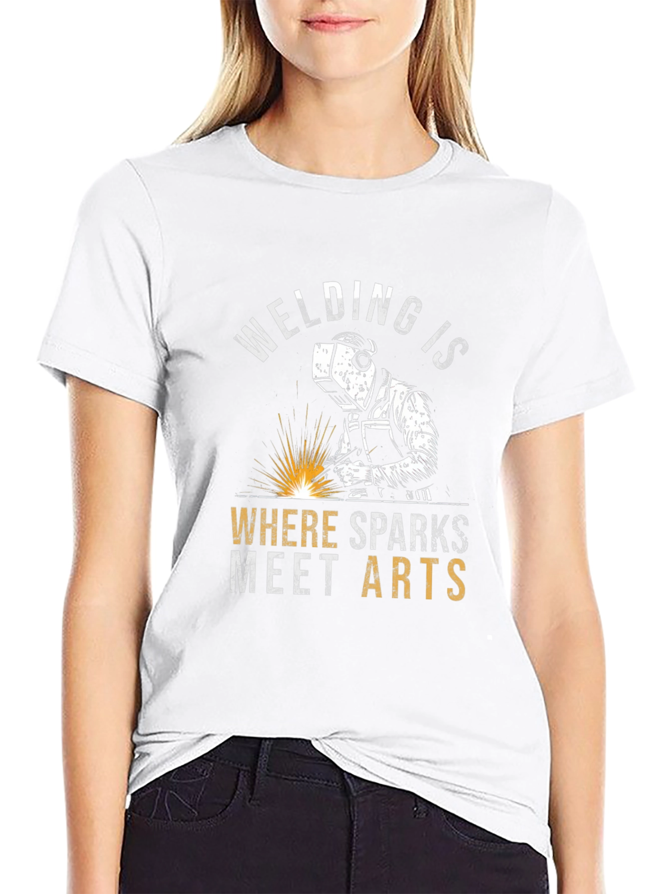 Welding is Where Sparks Meet Arts T-Shirt
