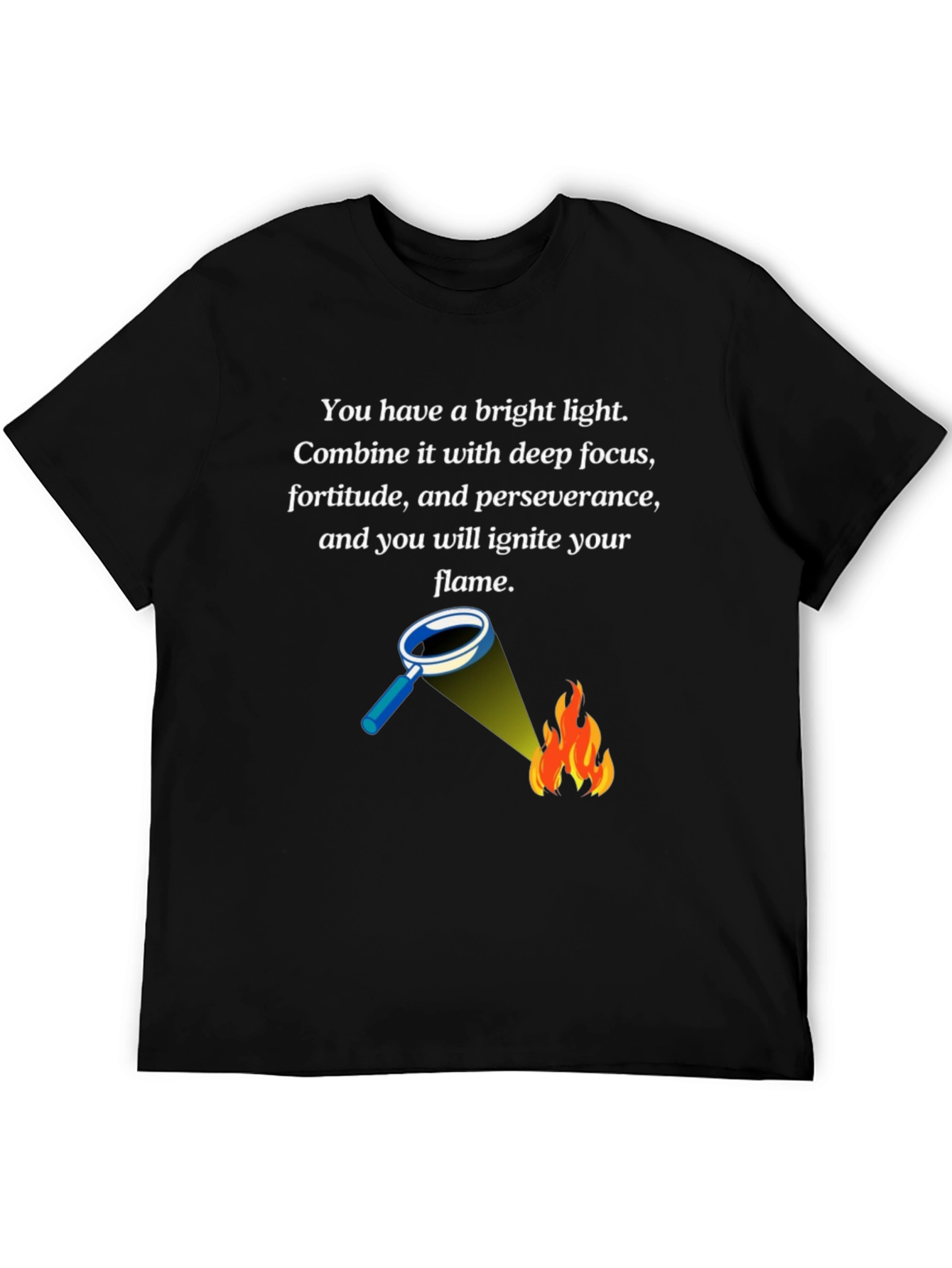 Inspiring Flame T-Shirt: Ignite Your Potential