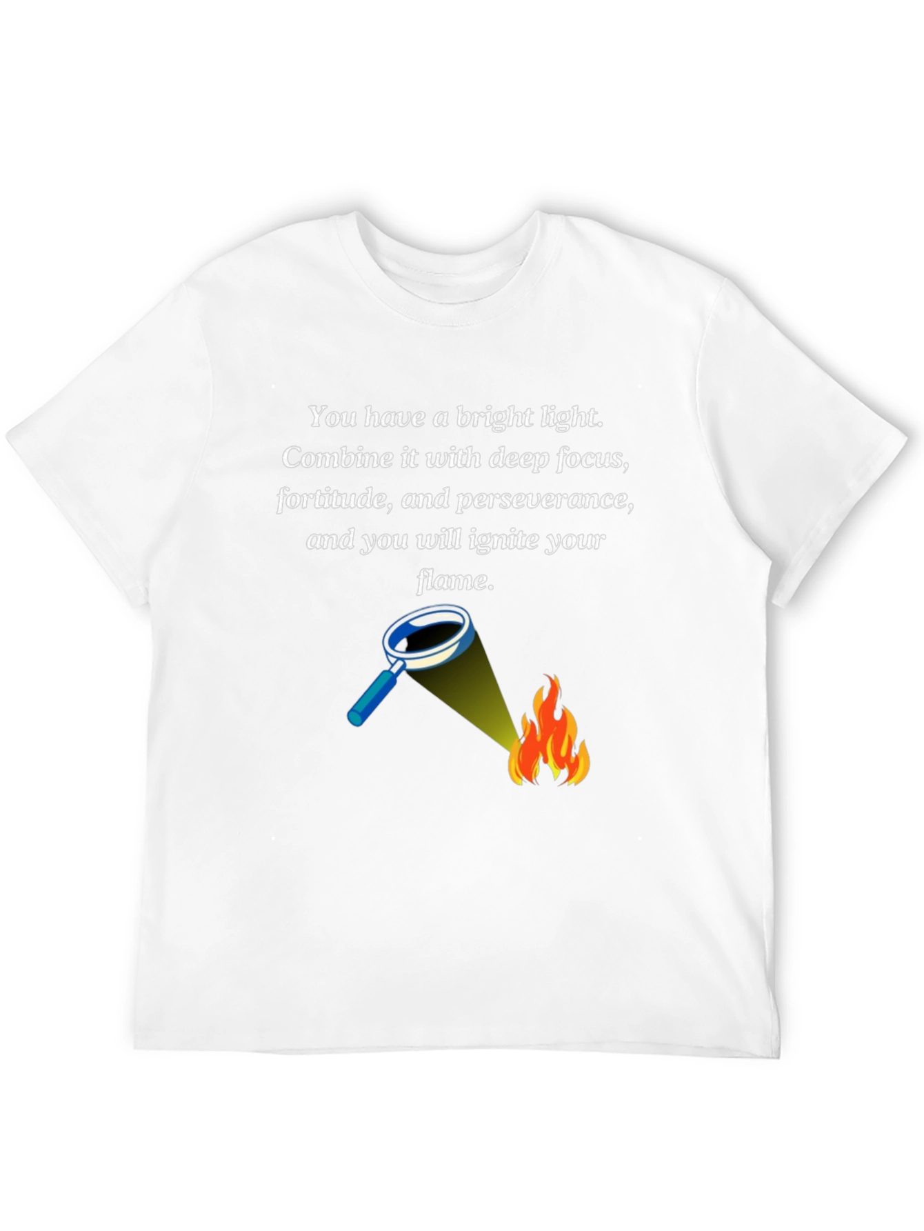 Inspiring Flame T-Shirt: Ignite Your Potential