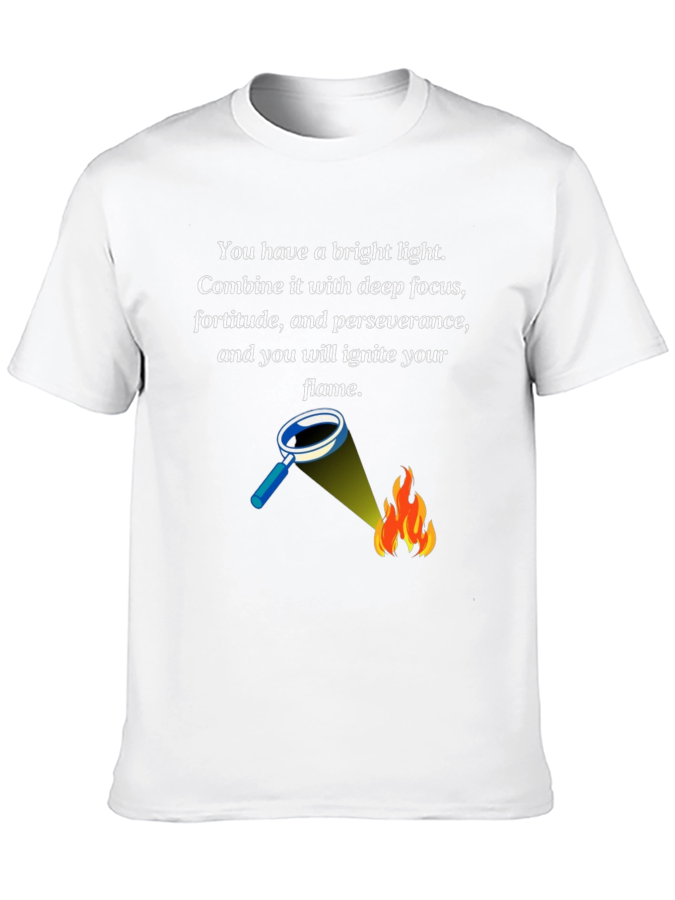 Inspiring Flame T-Shirt: Ignite Your Potential