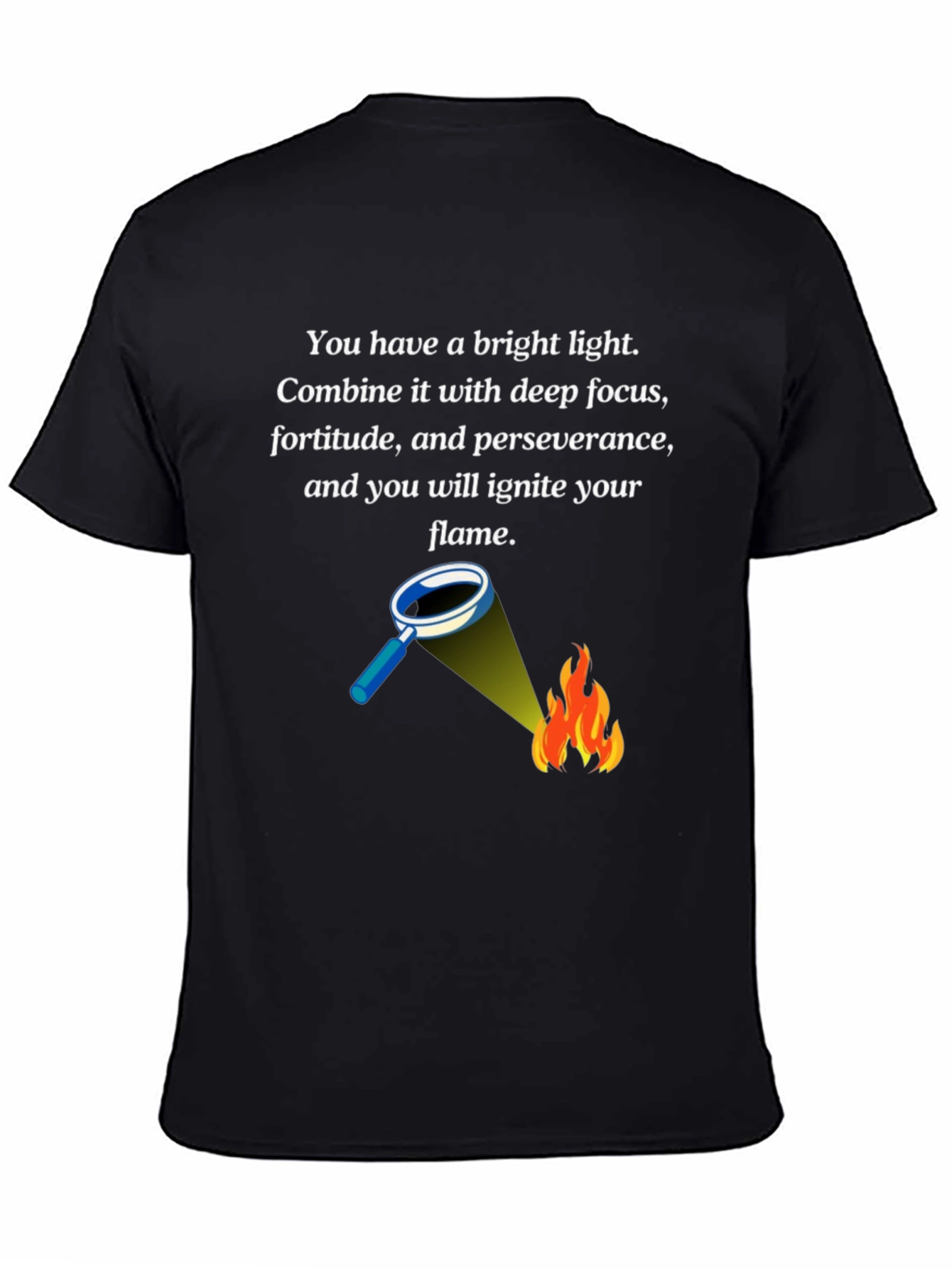 Inspiring Flame T-Shirt: Ignite Your Potential