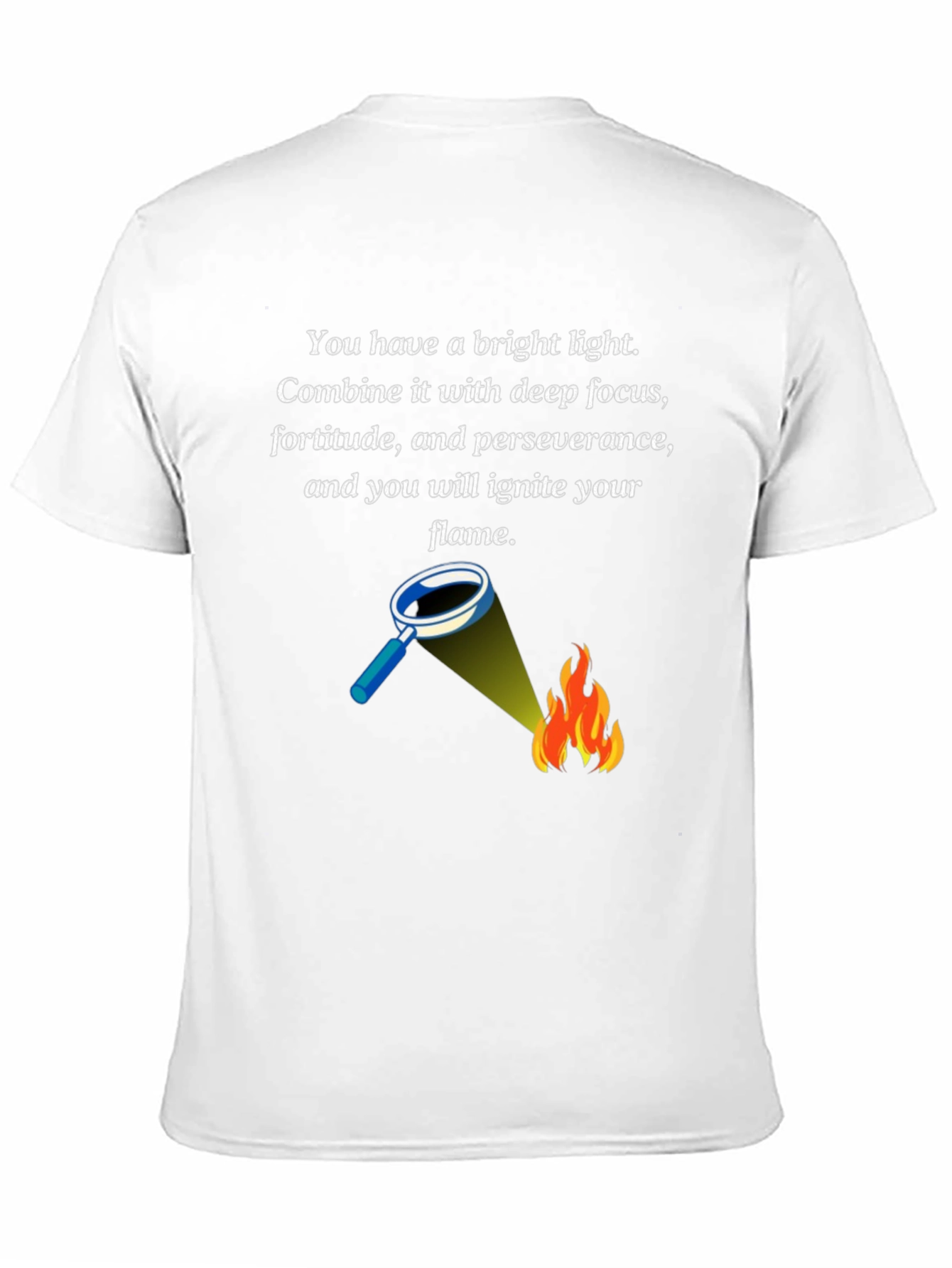 Inspiring Flame T-Shirt: Ignite Your Potential