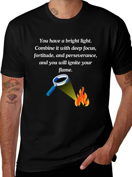 Inspiring Flame T-Shirt: Ignite Your Potential