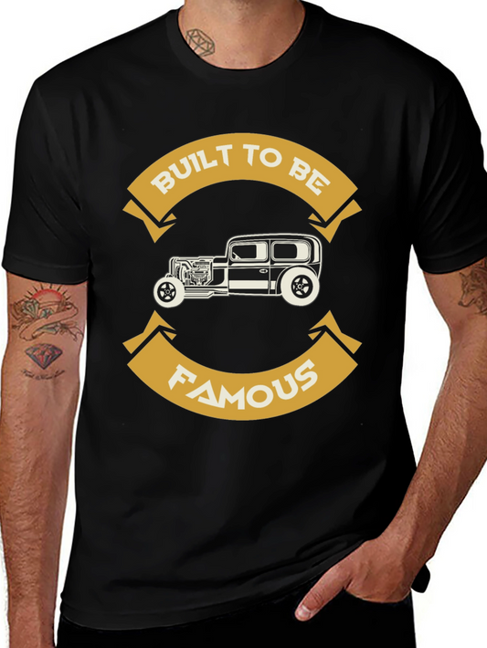 Built to Be Famous Hot Rod Graphic Tee
