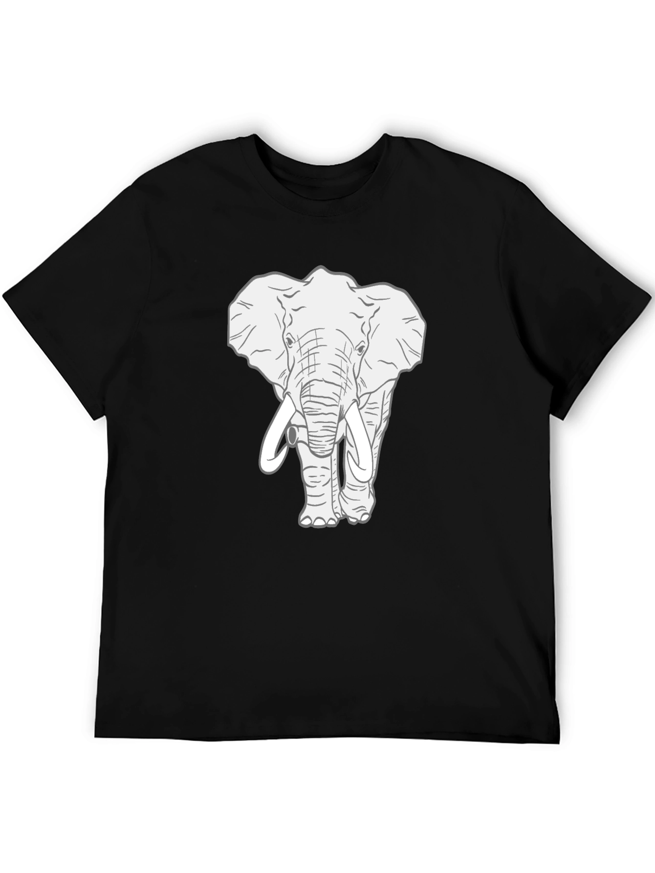 Elephant Graphic Tee - Cool Animal T-Shirt