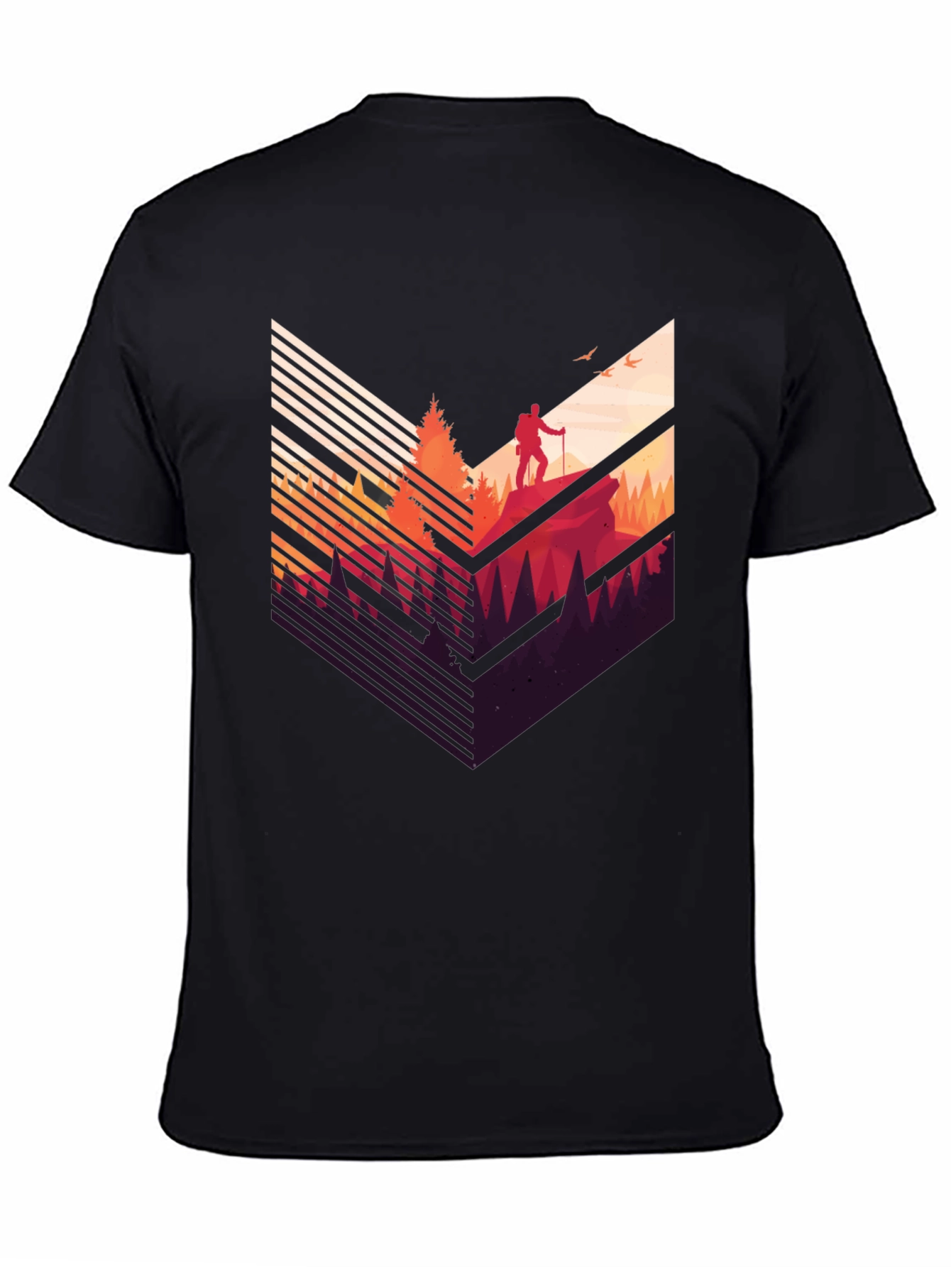 Mountain Hiker Graphic Tee - Adventure Awaits!