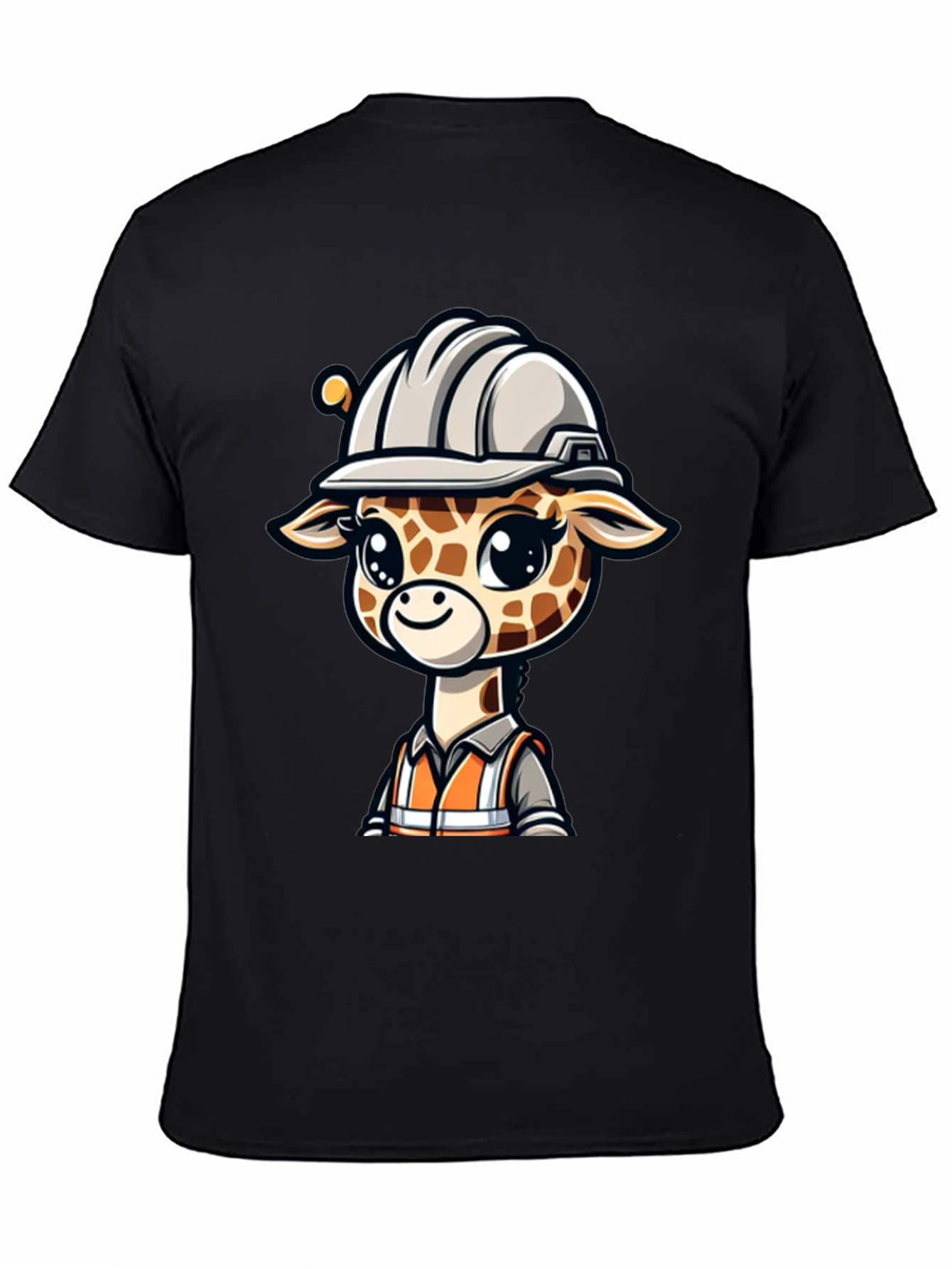 Giraffe Construction Worker T-Shirt