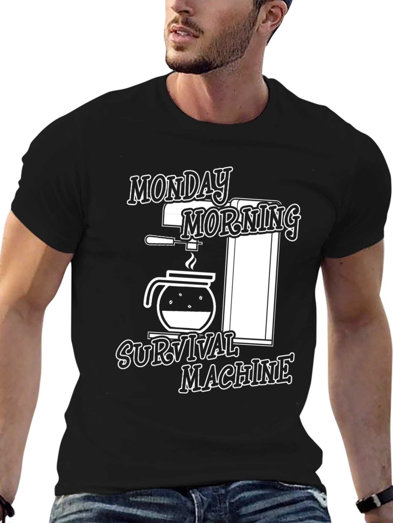 Monday Morning Survival Machine T-Shirt