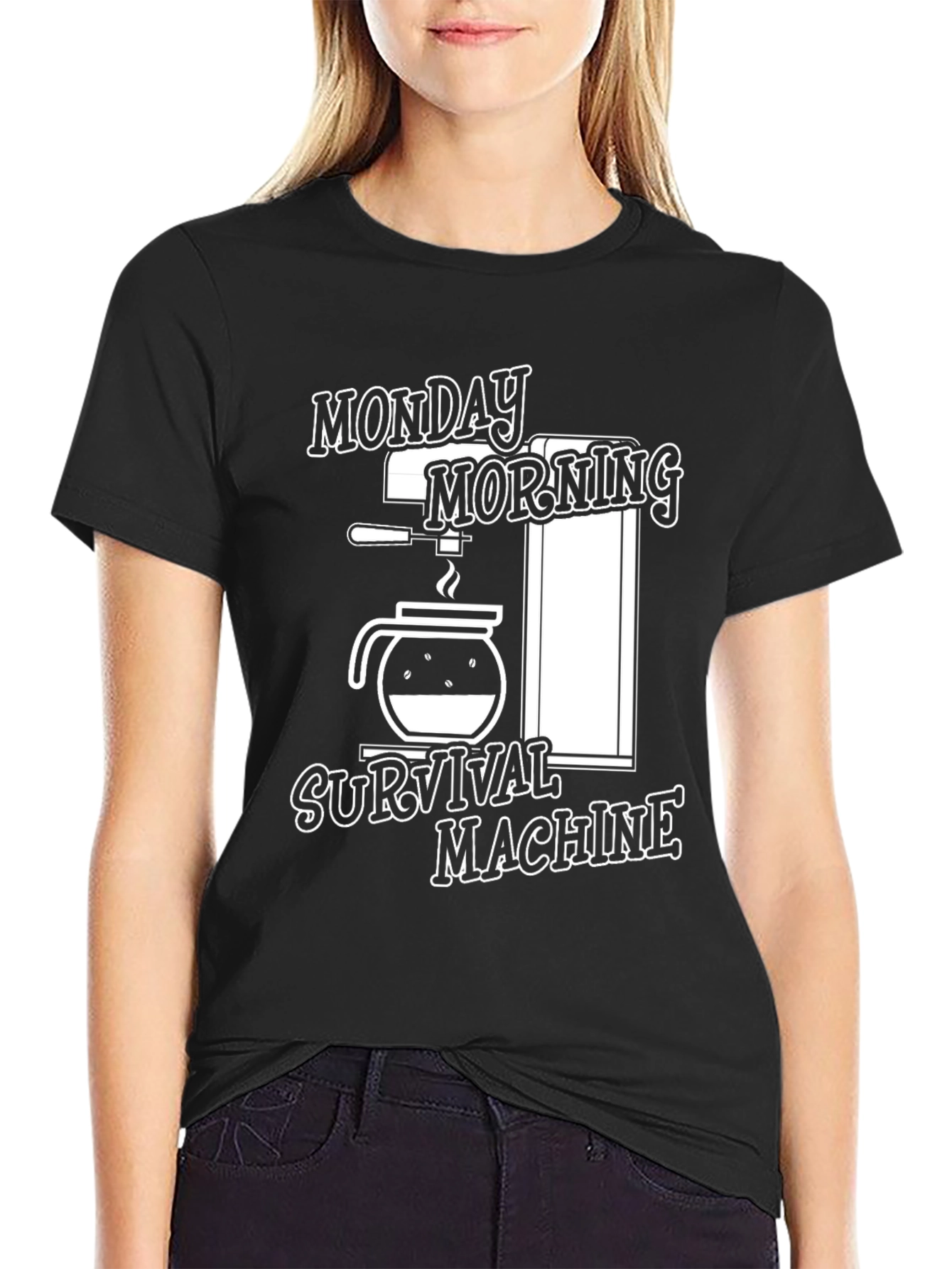 Monday Morning Survival Machine T-Shirt