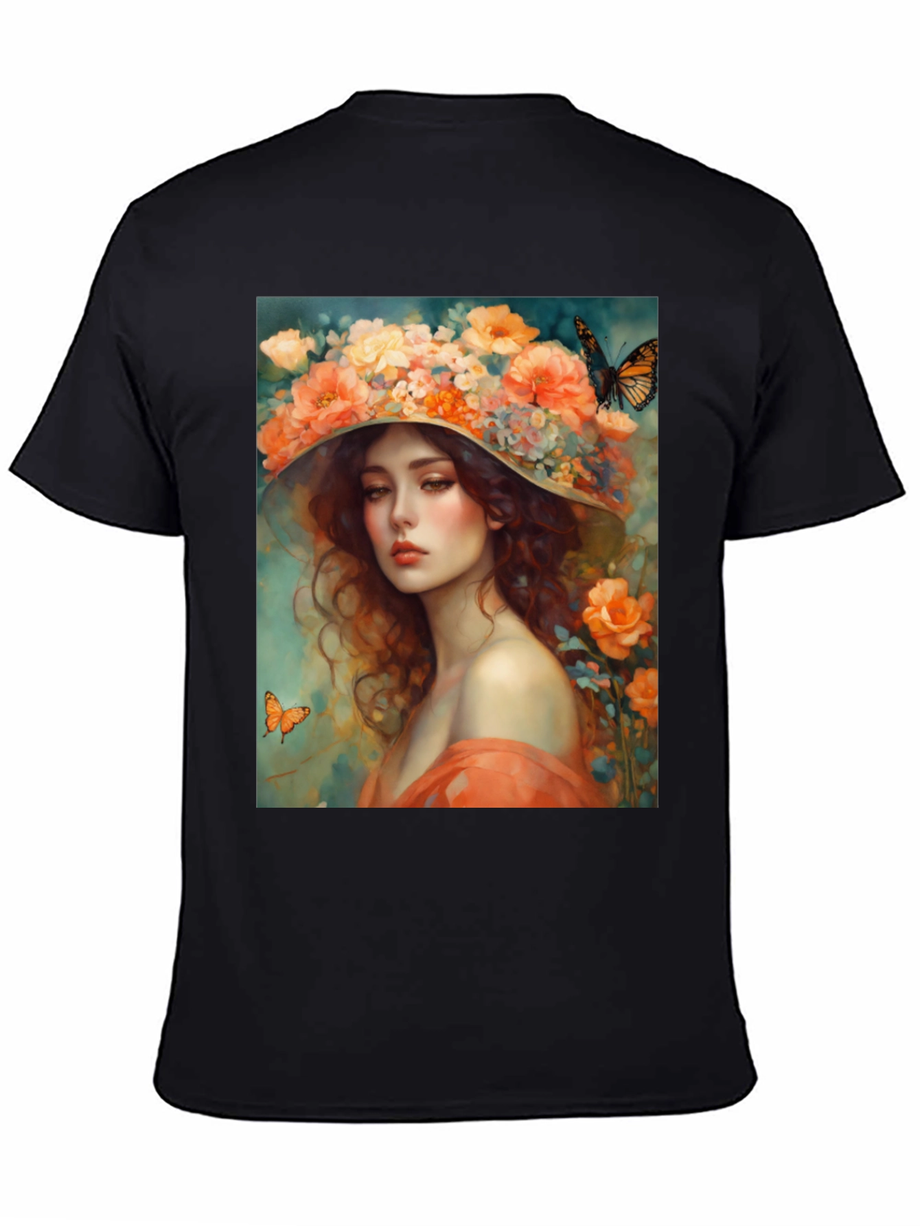 Floral Woman T-Shirt