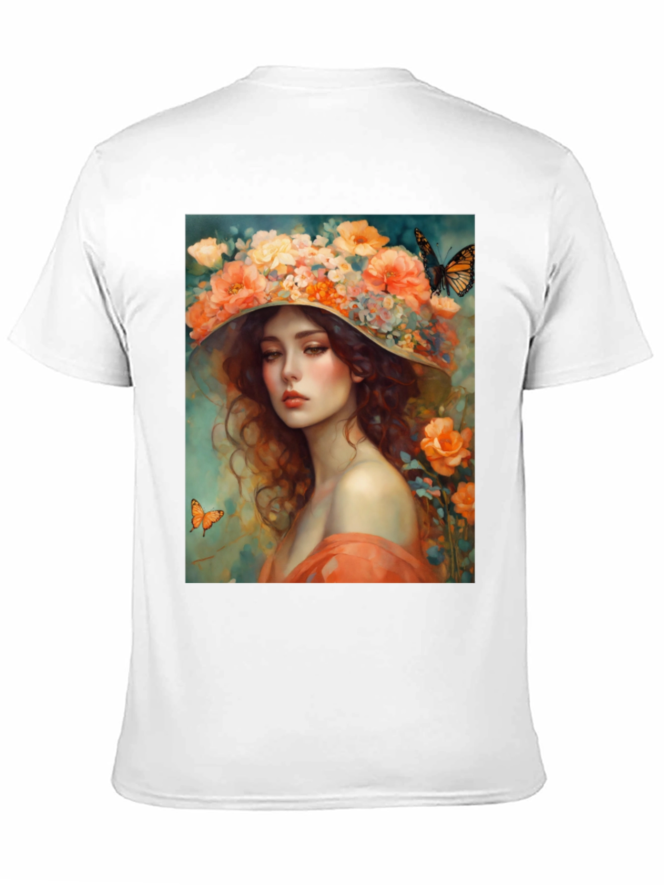 Floral Woman T-Shirt
